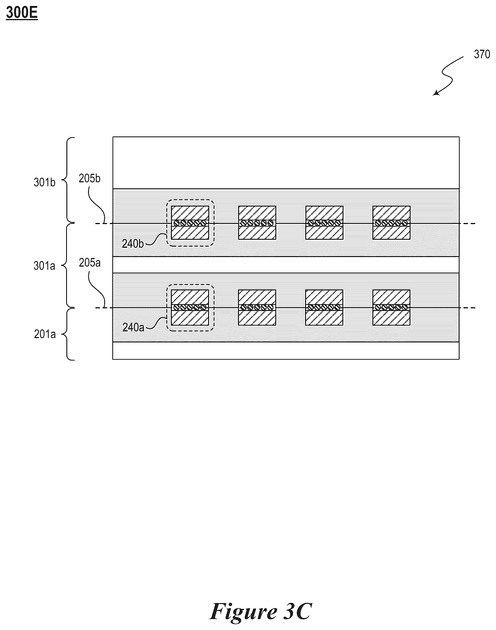 Patent US12315833 Figure 6 – Conductive buffer layers for semiconductor die assemblies and associated systems and methods