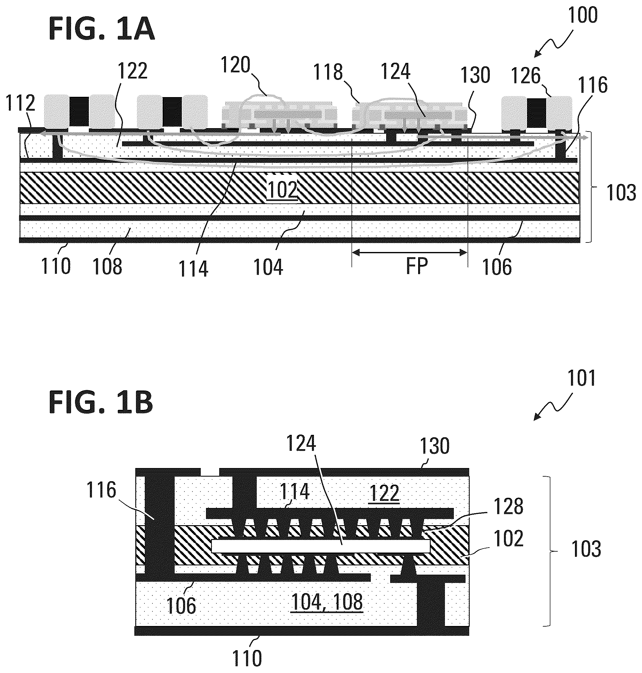 Patent US12315835 Figure 1 – Pre-packaged chip, method of manufacturing a pre-packaged chip, semiconductor package and method of manufacturing a semiconductor package