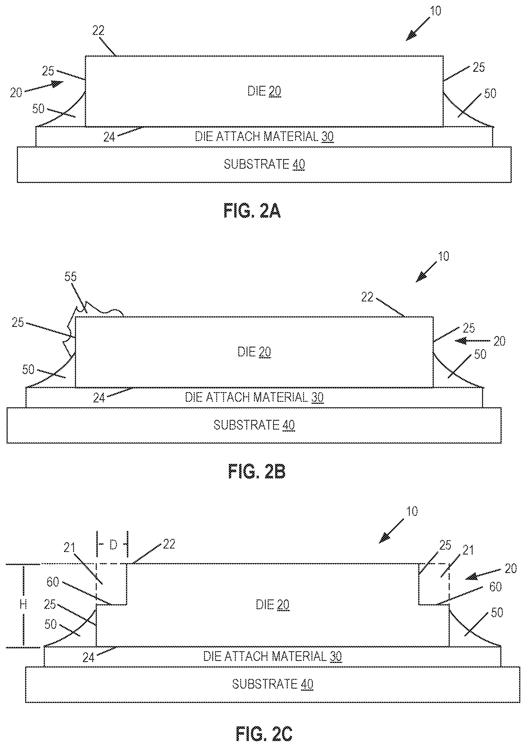 Patent US12315836 Figure 2 – Limiting failures caused by dendrite growth on semiconductor chips