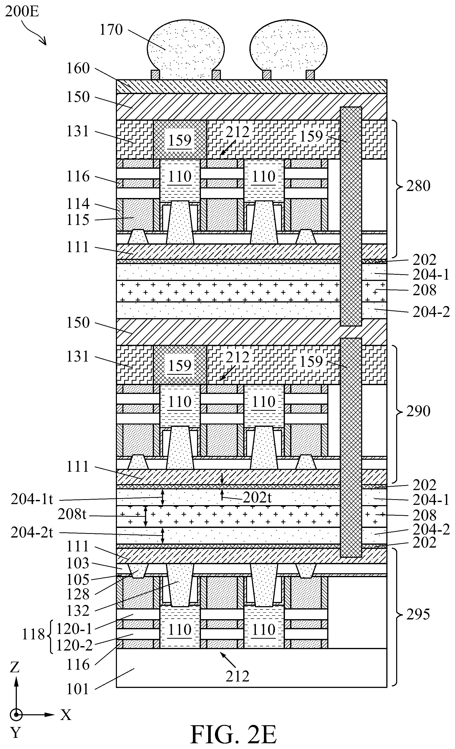 Patent US12315837 Figure 8 – Storage layers for wafer bonding