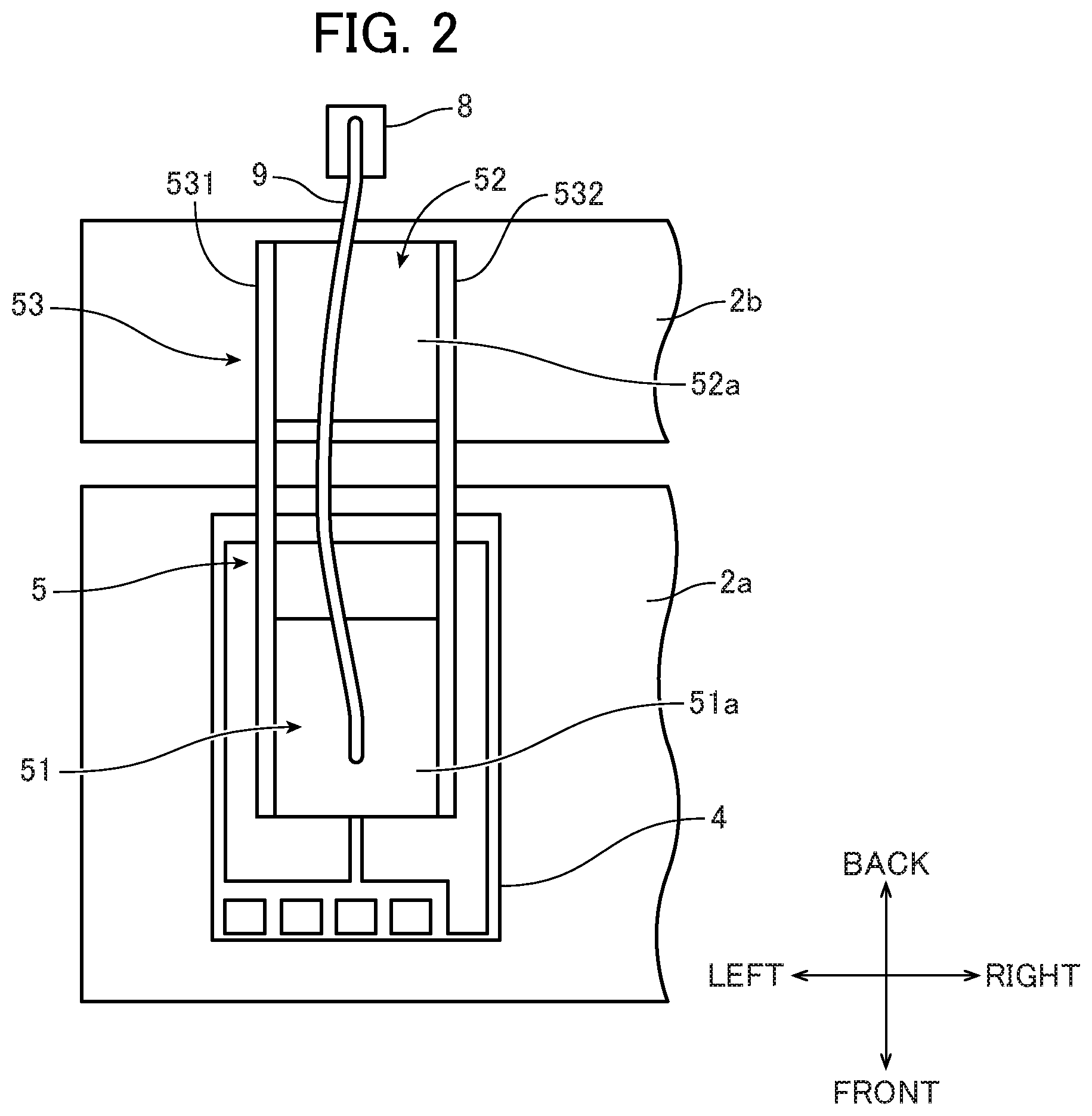 Patent US12315838 Figure 2 – Wiring structure and semiconductor module