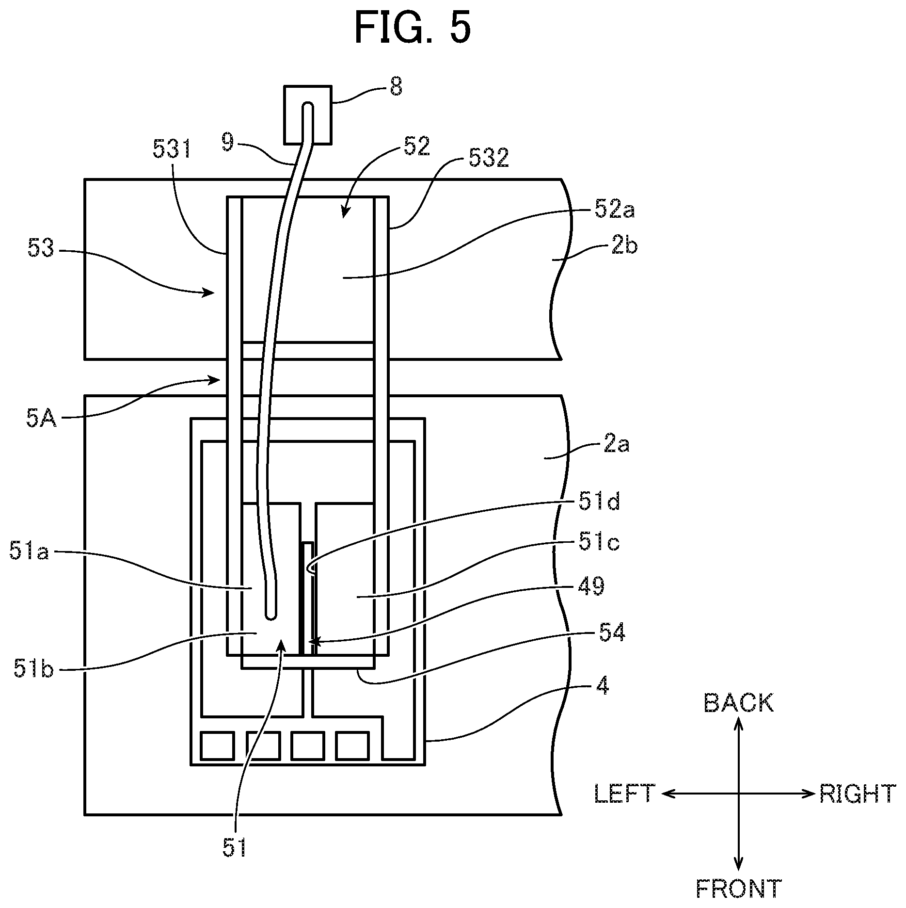 Patent US12315838 Figure 5 – Wiring structure and semiconductor module