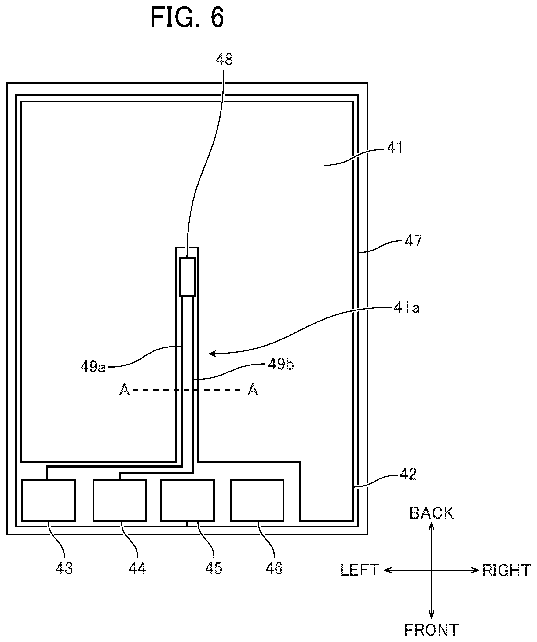 Patent US12315838 Figure 6 – Wiring structure and semiconductor module