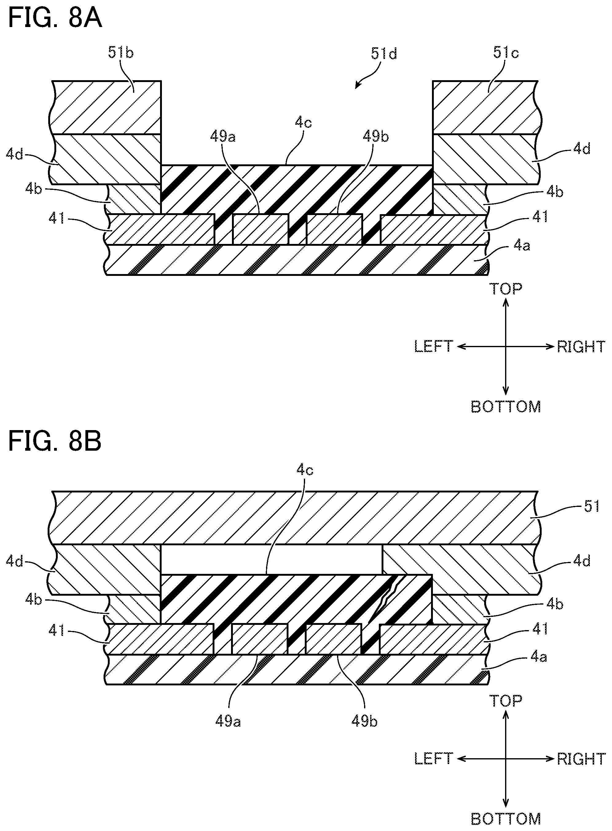 Patent US12315838 Figure 8 – Wiring structure and semiconductor module