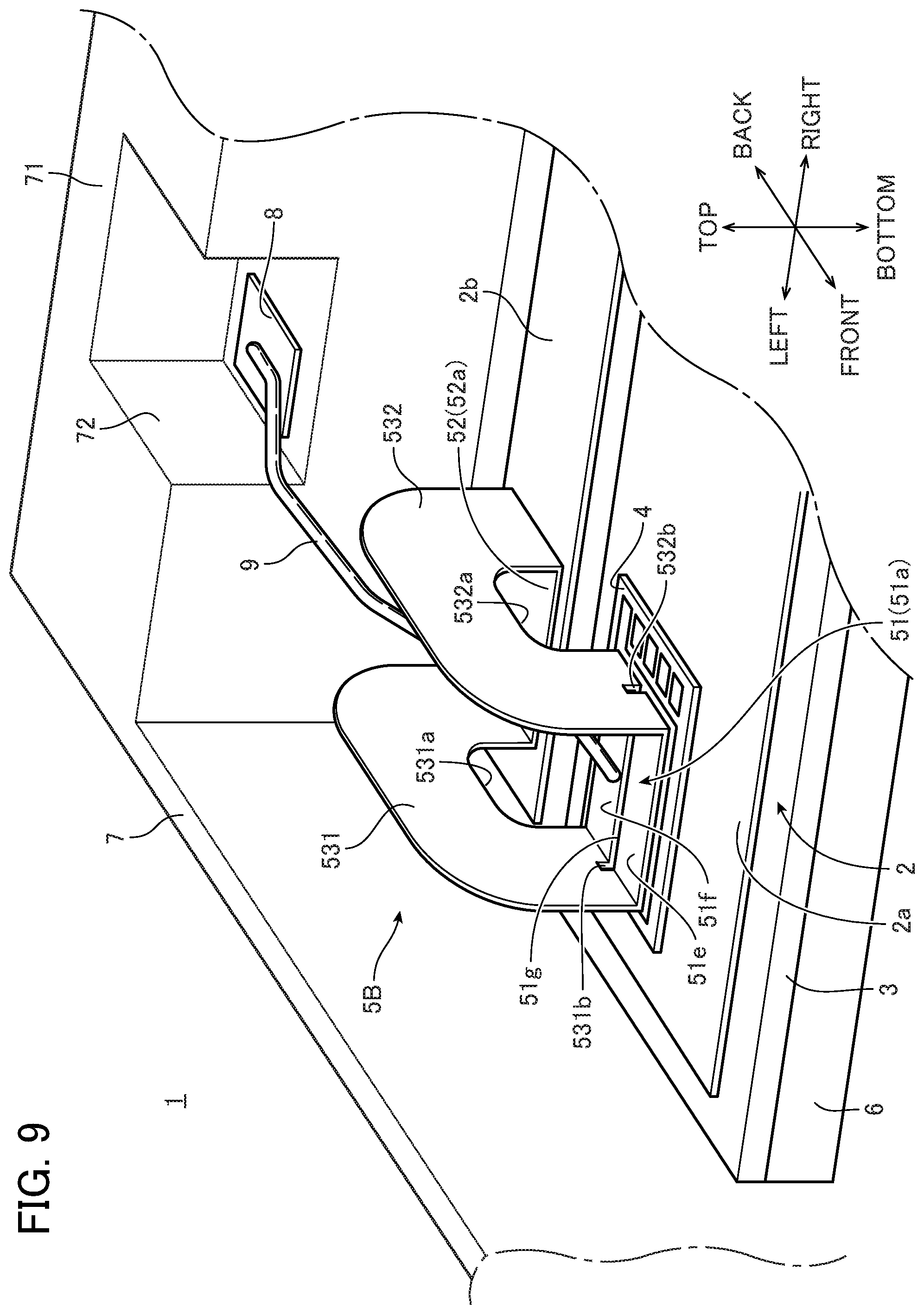 Patent US12315838 Figure 9 – Wiring structure and semiconductor module