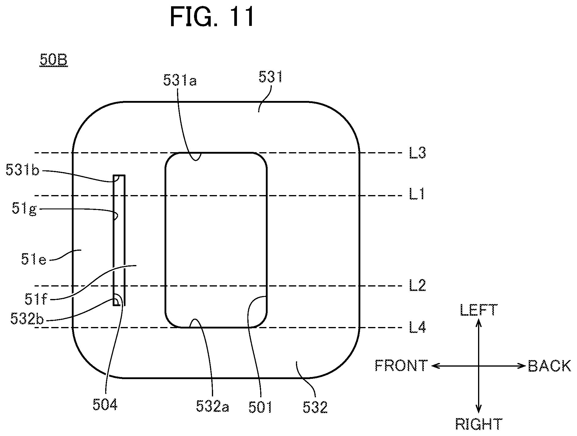 Patent US12315838 Figure 11 – Wiring structure and semiconductor module