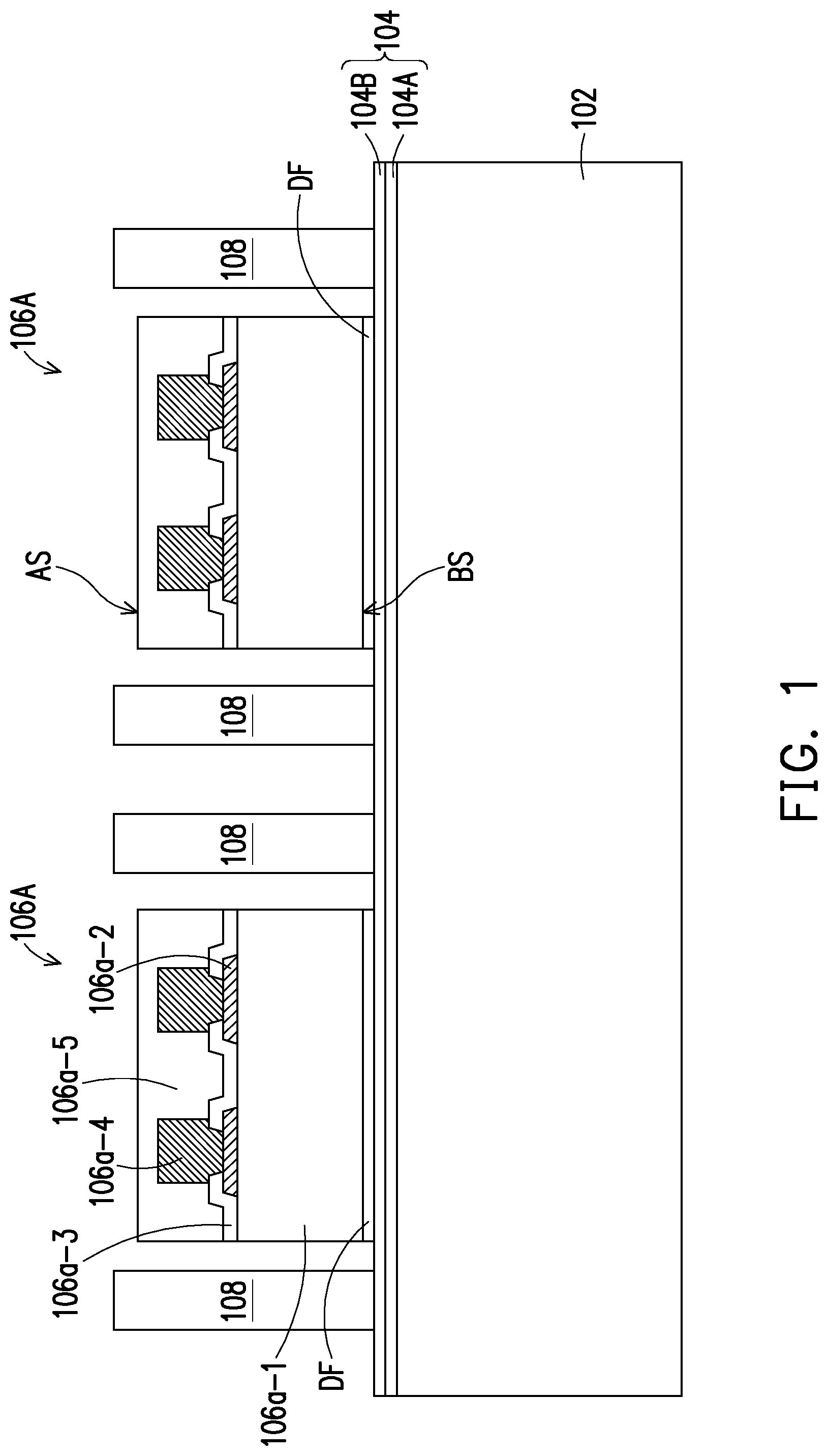 Patent US12315842 Figure 1 – Package structure