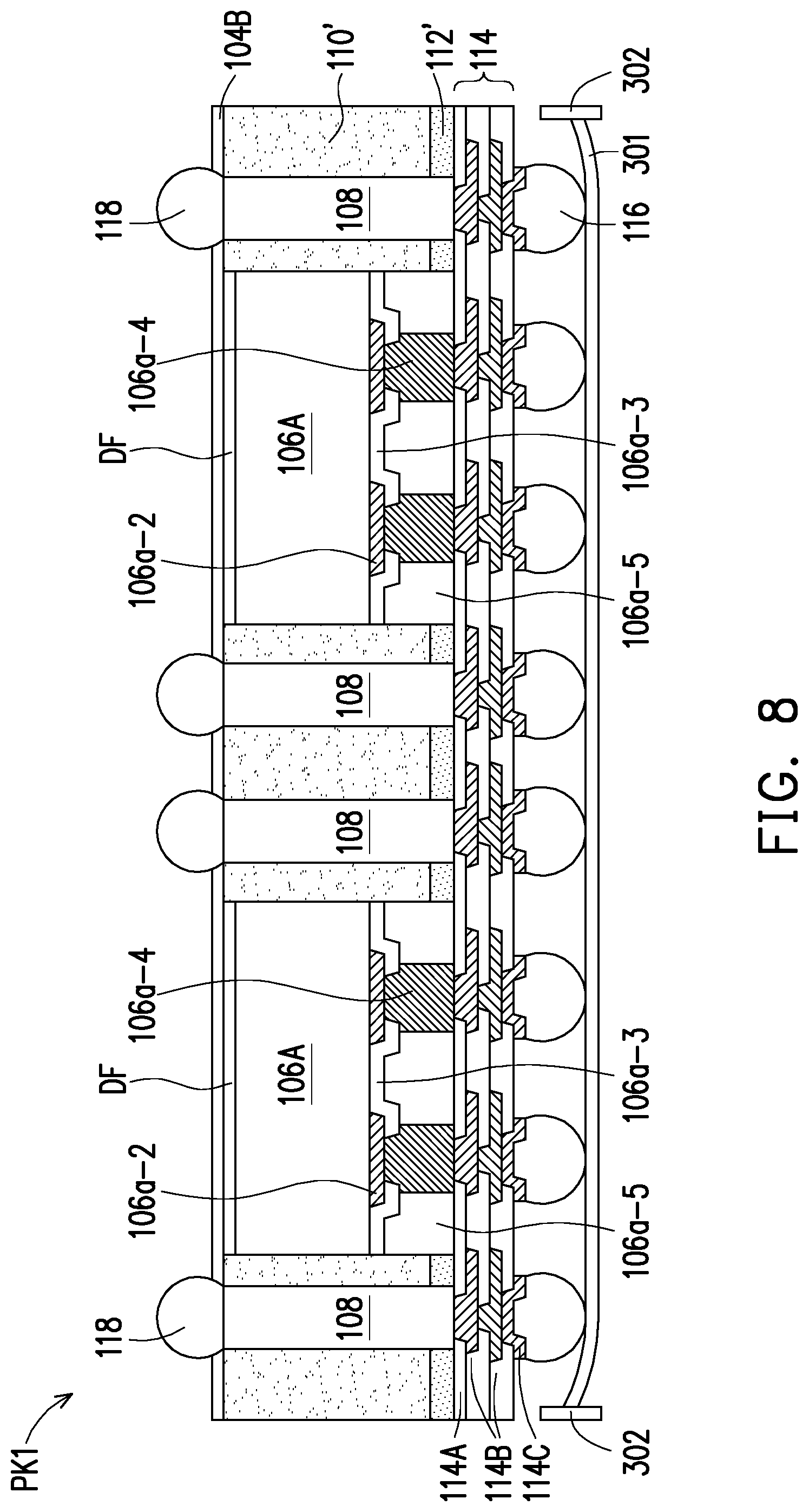 Patent US12315842 Figure 11 – Package structure