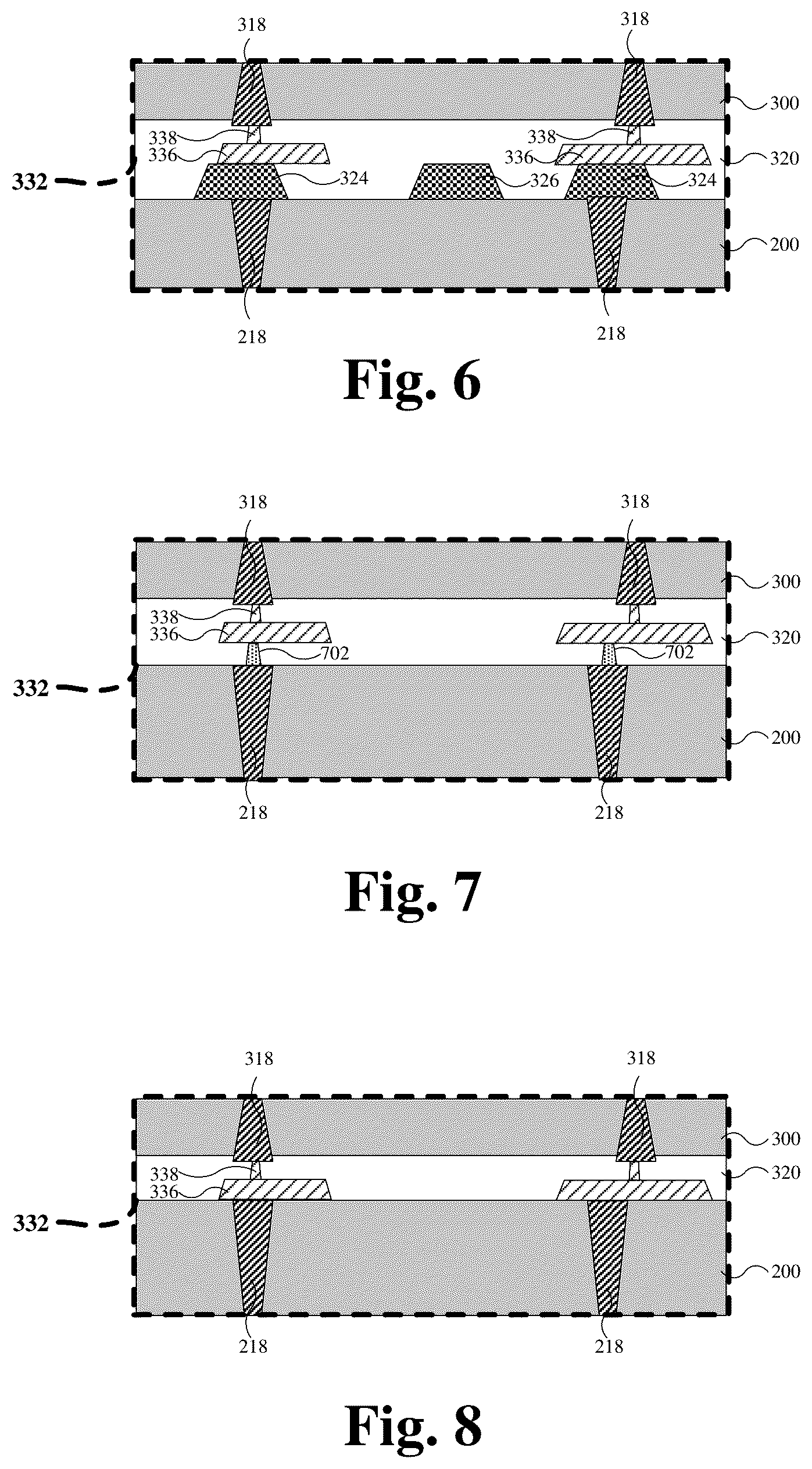 Patent US12315843 Figure 4 – Hybrid bonding technology for stacking integrated circuits