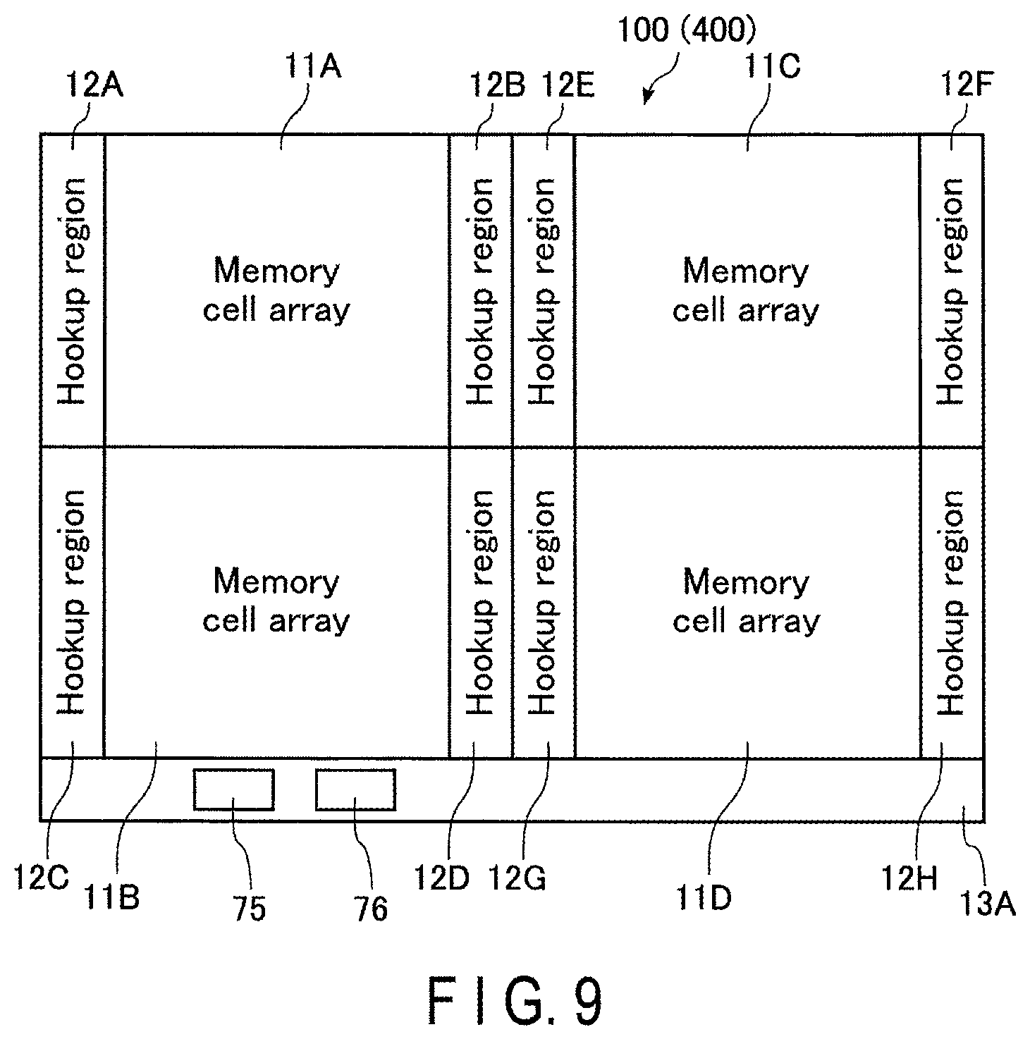 Patent US12315844 Figure 9 – Semiconductor memory device