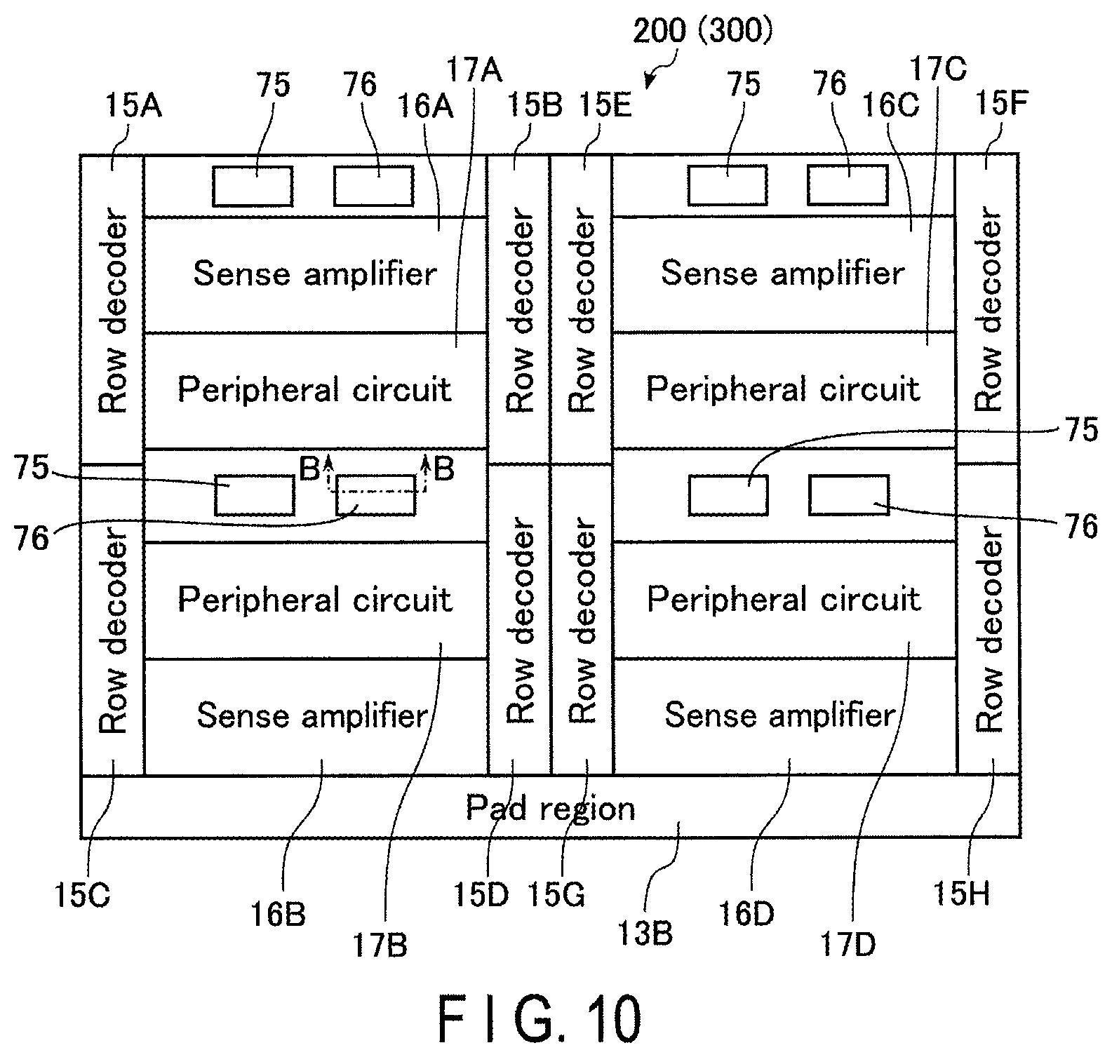 Patent US12315844 Figure 10 – Semiconductor memory device