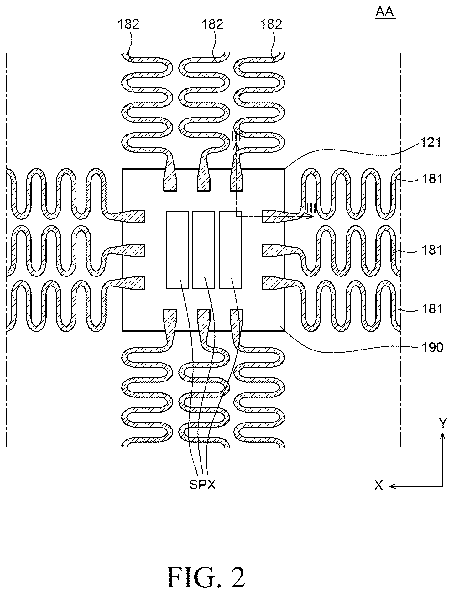 Patent US12315847 Figure 2 – Display device