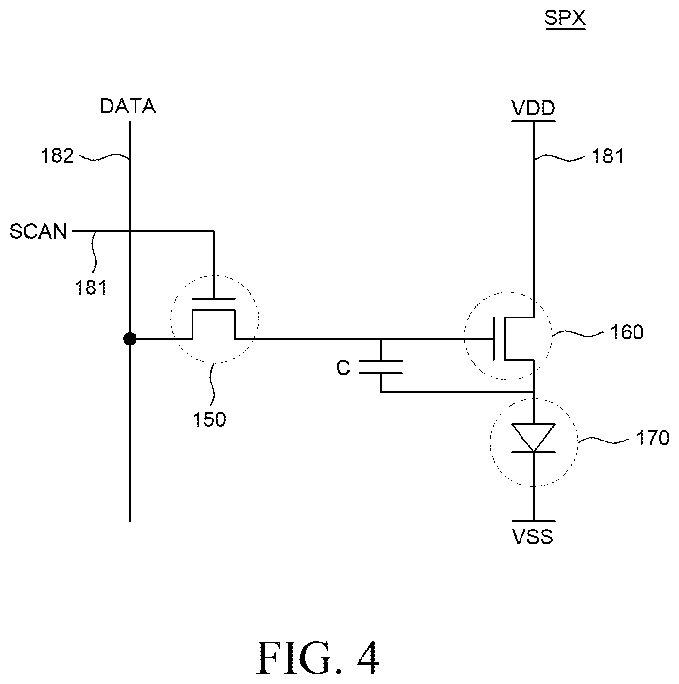 Patent US12315847 Figure 4 – Display device