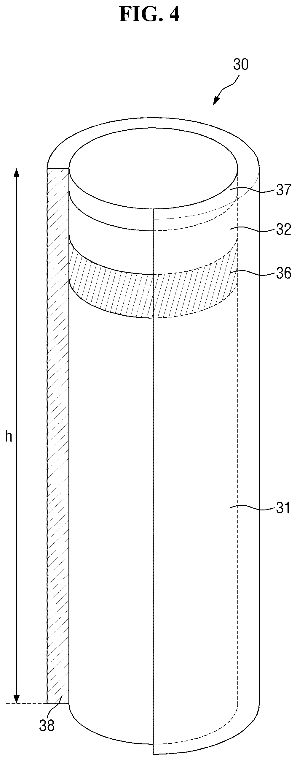 Patent US12315850 Figure 4 – Light-emitting element ink, display device, and method of fabricating the display device