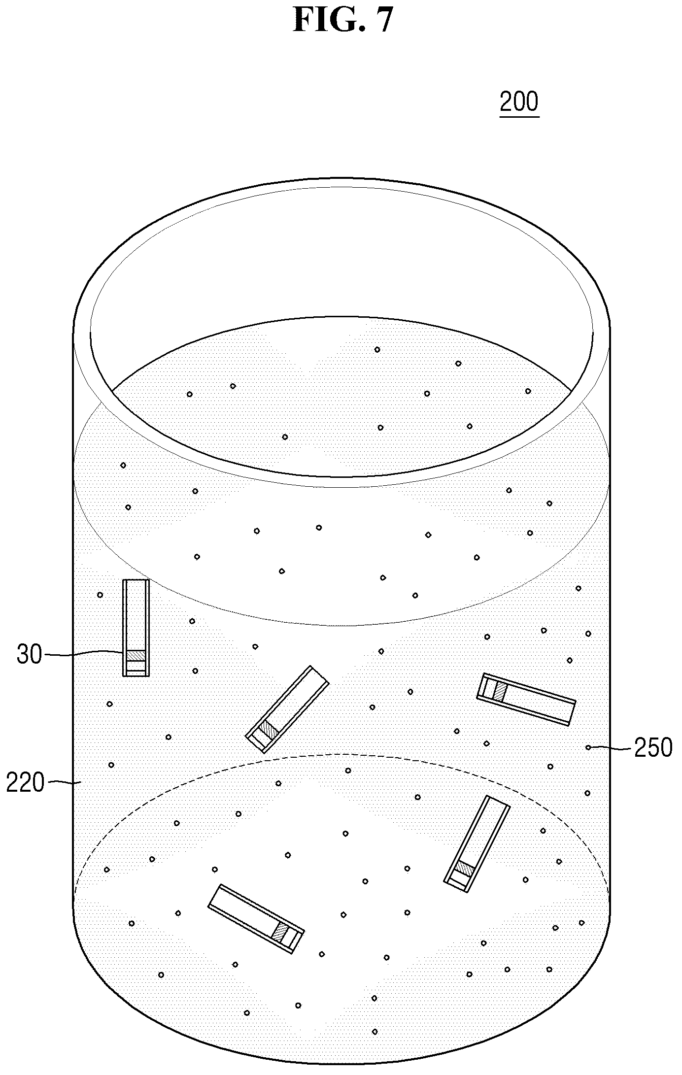 Patent US12315850 Figure 7 – Light-emitting element ink, display device, and method of fabricating the display device