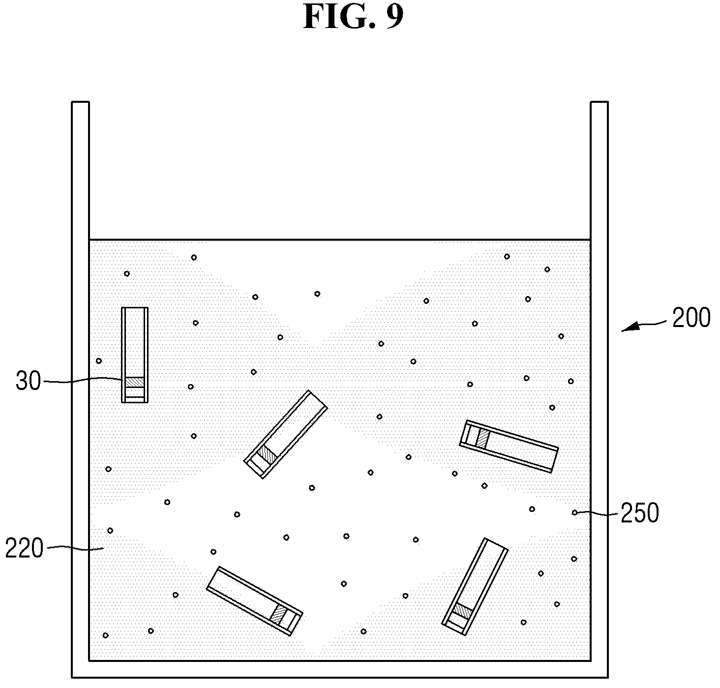 Patent US12315850 Figure 9 – Light-emitting element ink, display device, and method of fabricating the display device