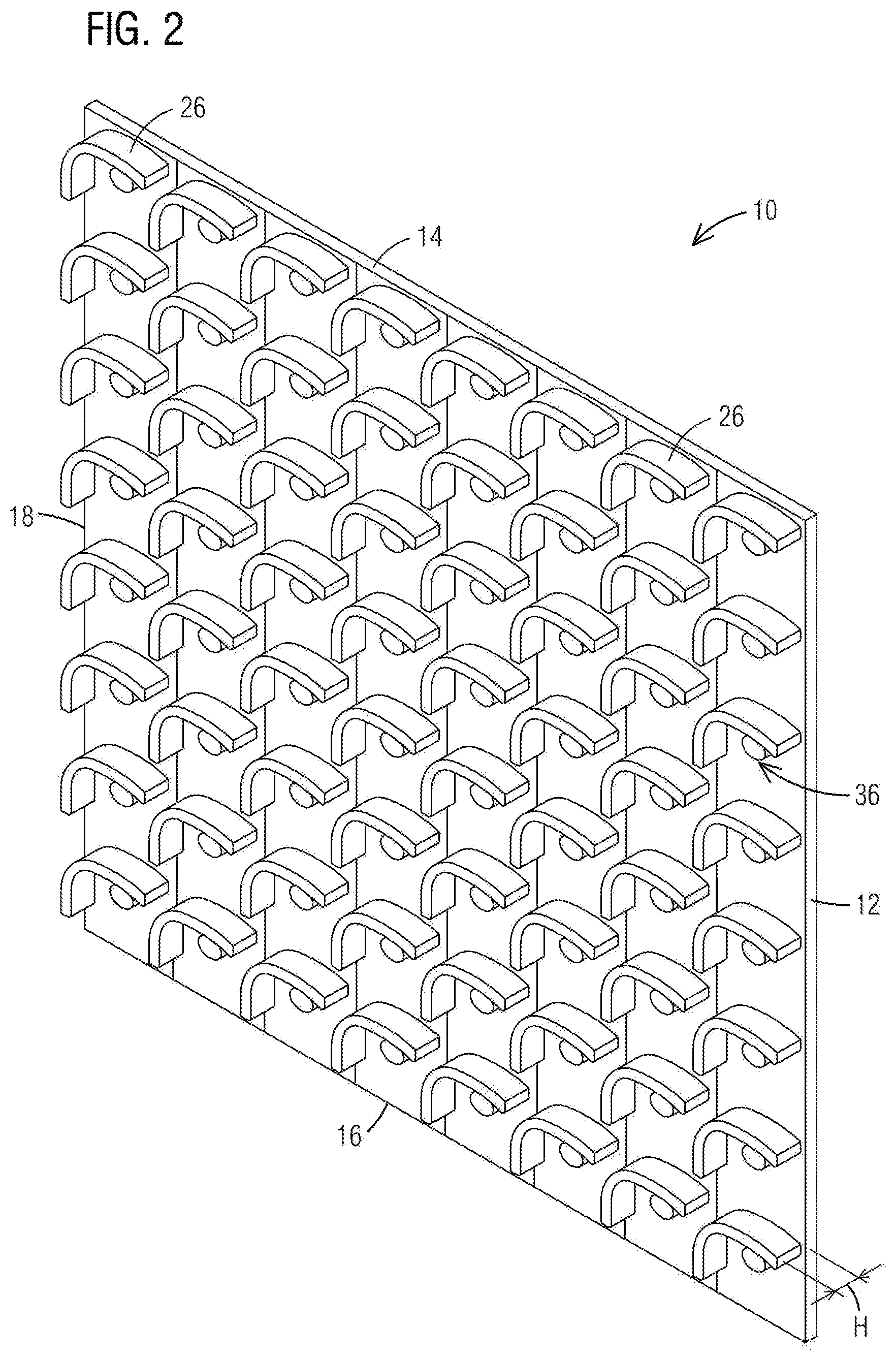 Patent US12315851 Figure 2 – Light blocking louver panel for an LED light display