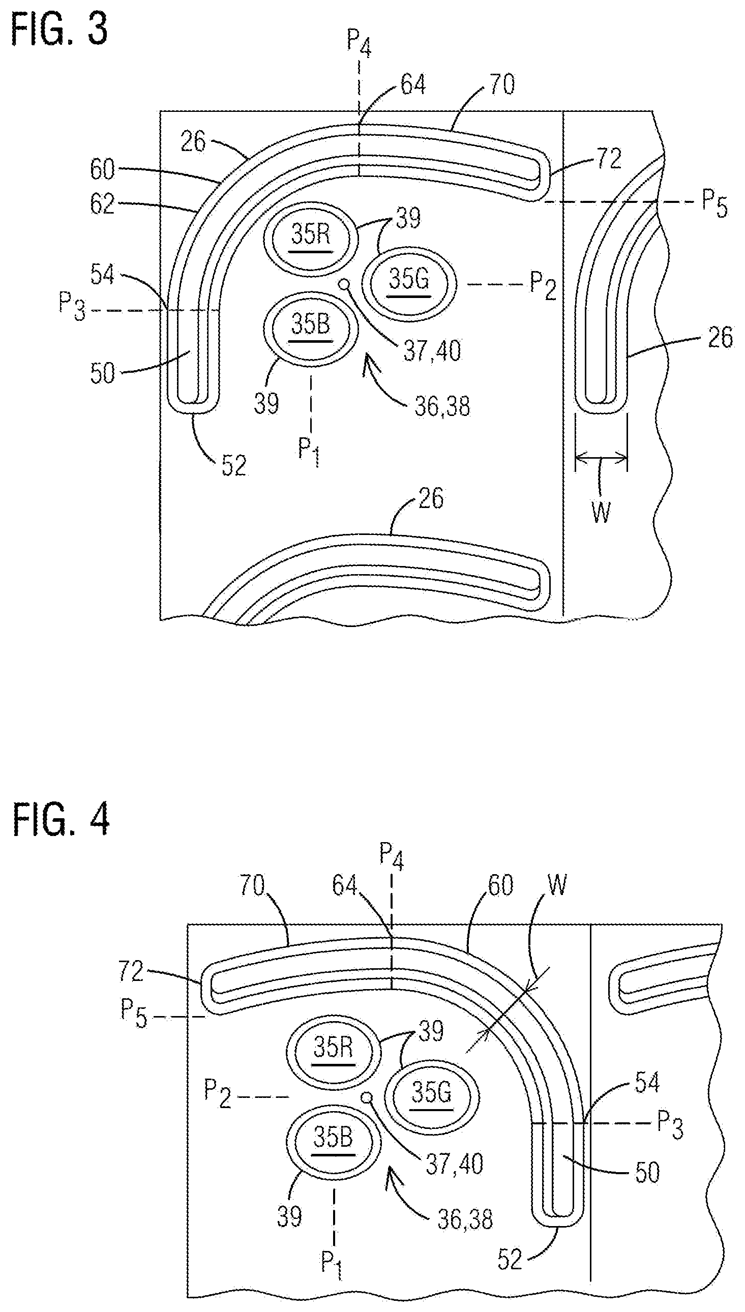 Patent US12315851 Figure 3 – Light blocking louver panel for an LED light display