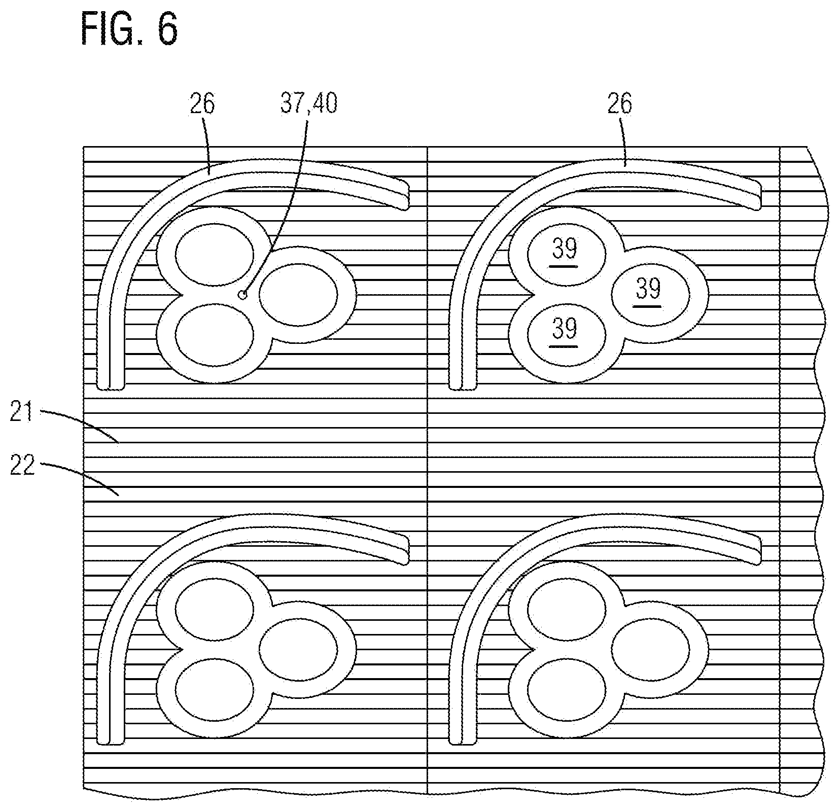 Patent US12315851 Figure 5 – Light blocking louver panel for an LED light display