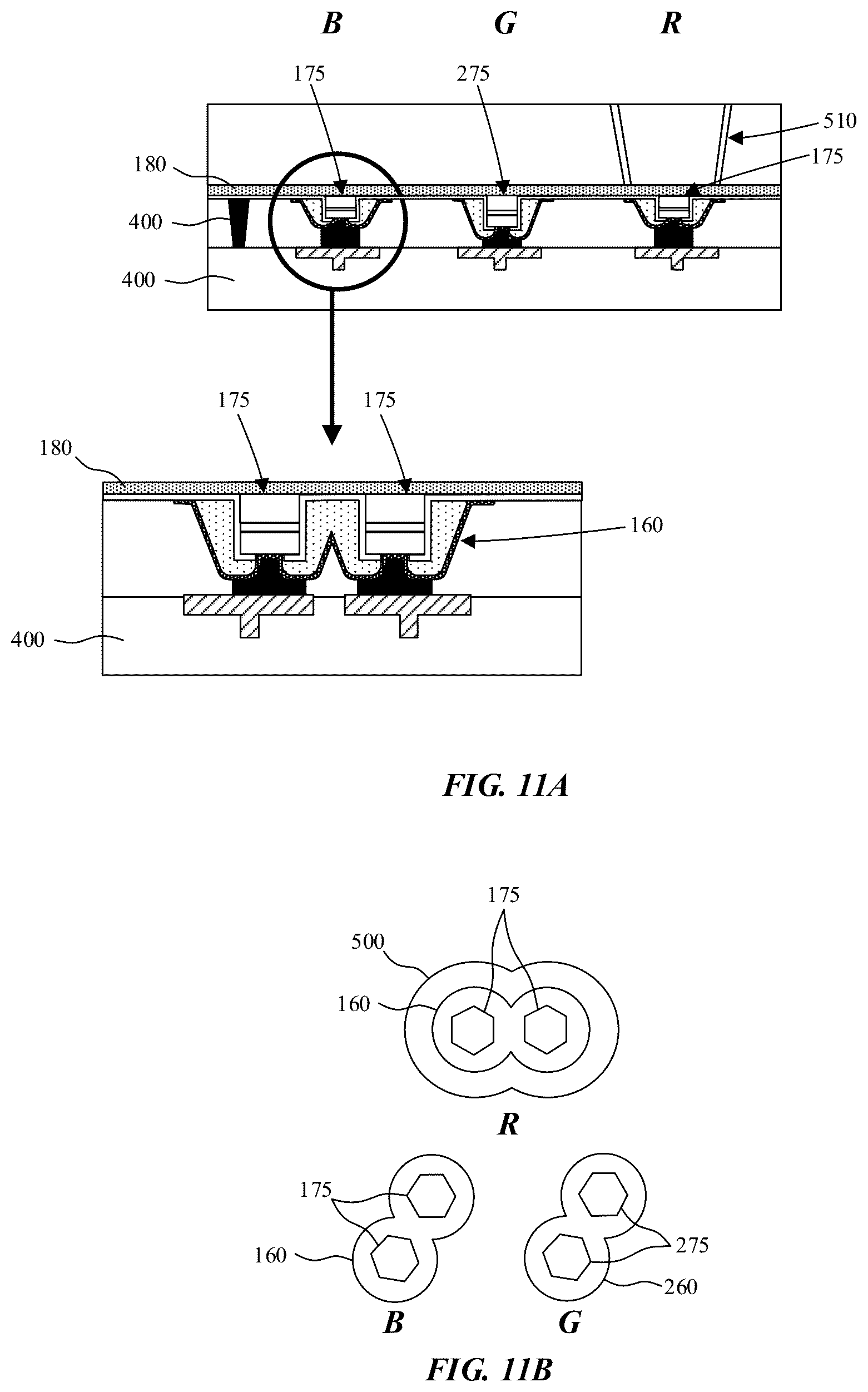 Patent US12315852 Figure 13 – Micro LED based display panel