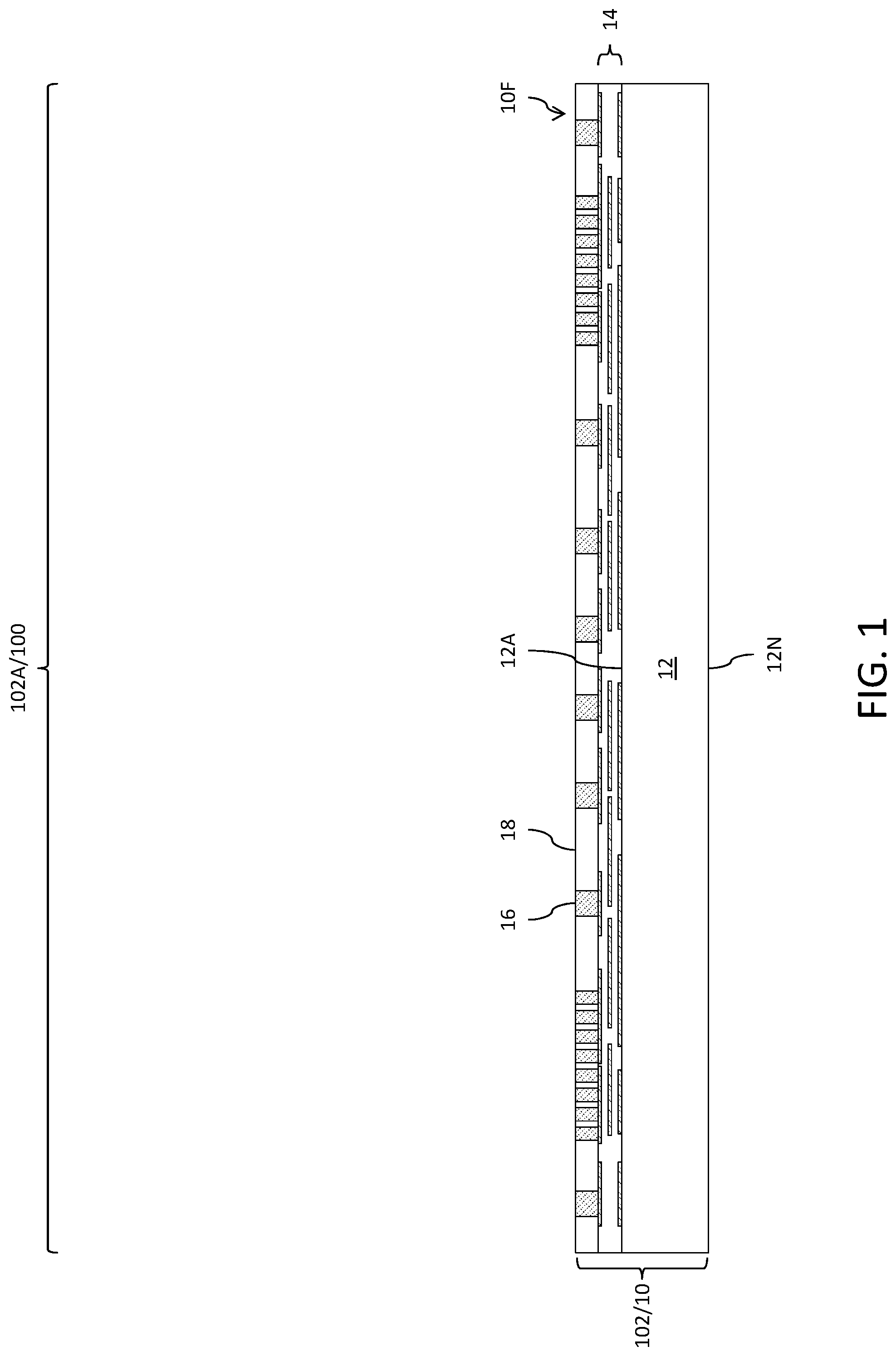 Patent US12315854 Figure 1 – Integrated circuit package and method