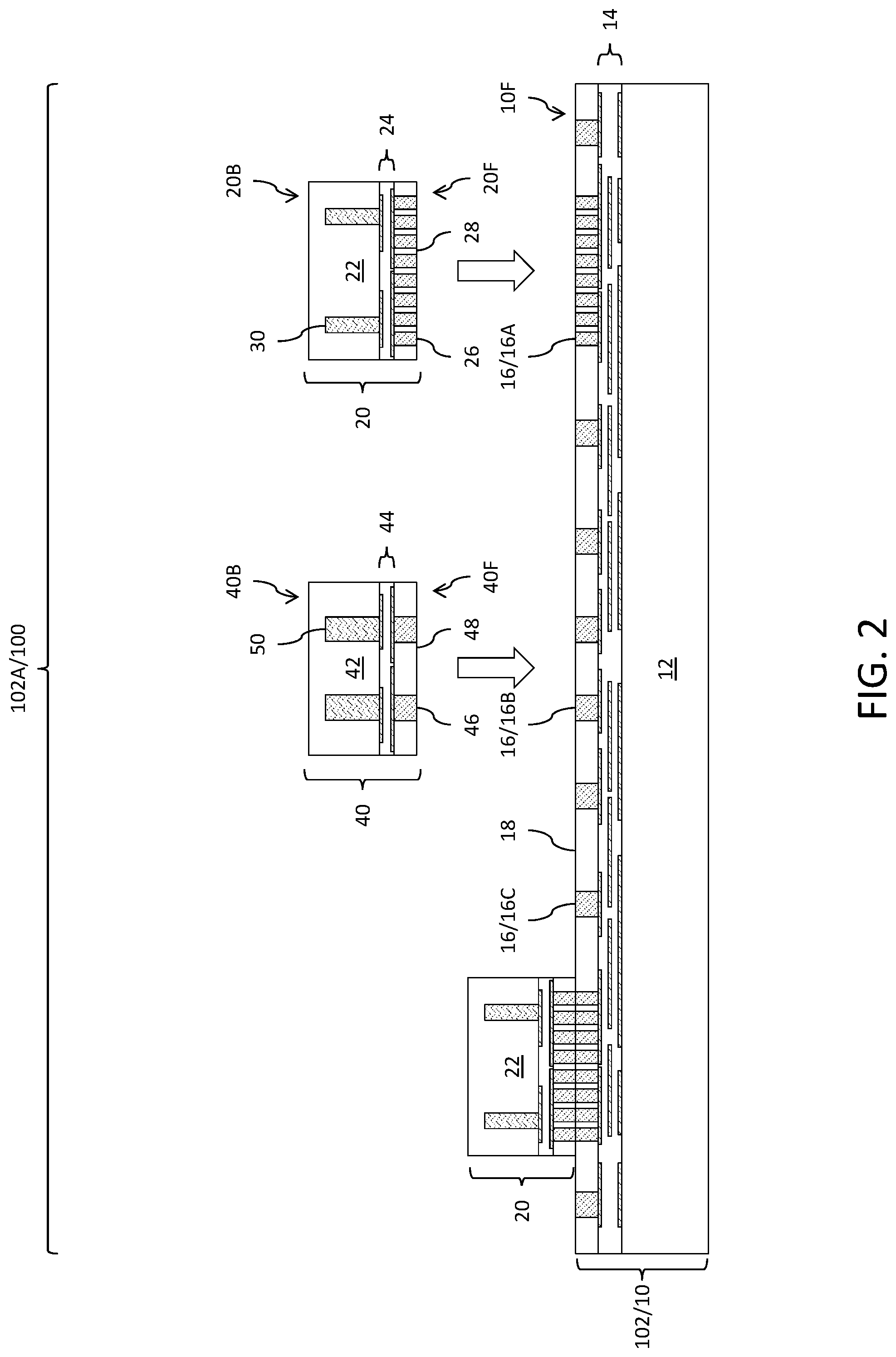 Patent US12315854 Figure 2 – Integrated circuit package and method