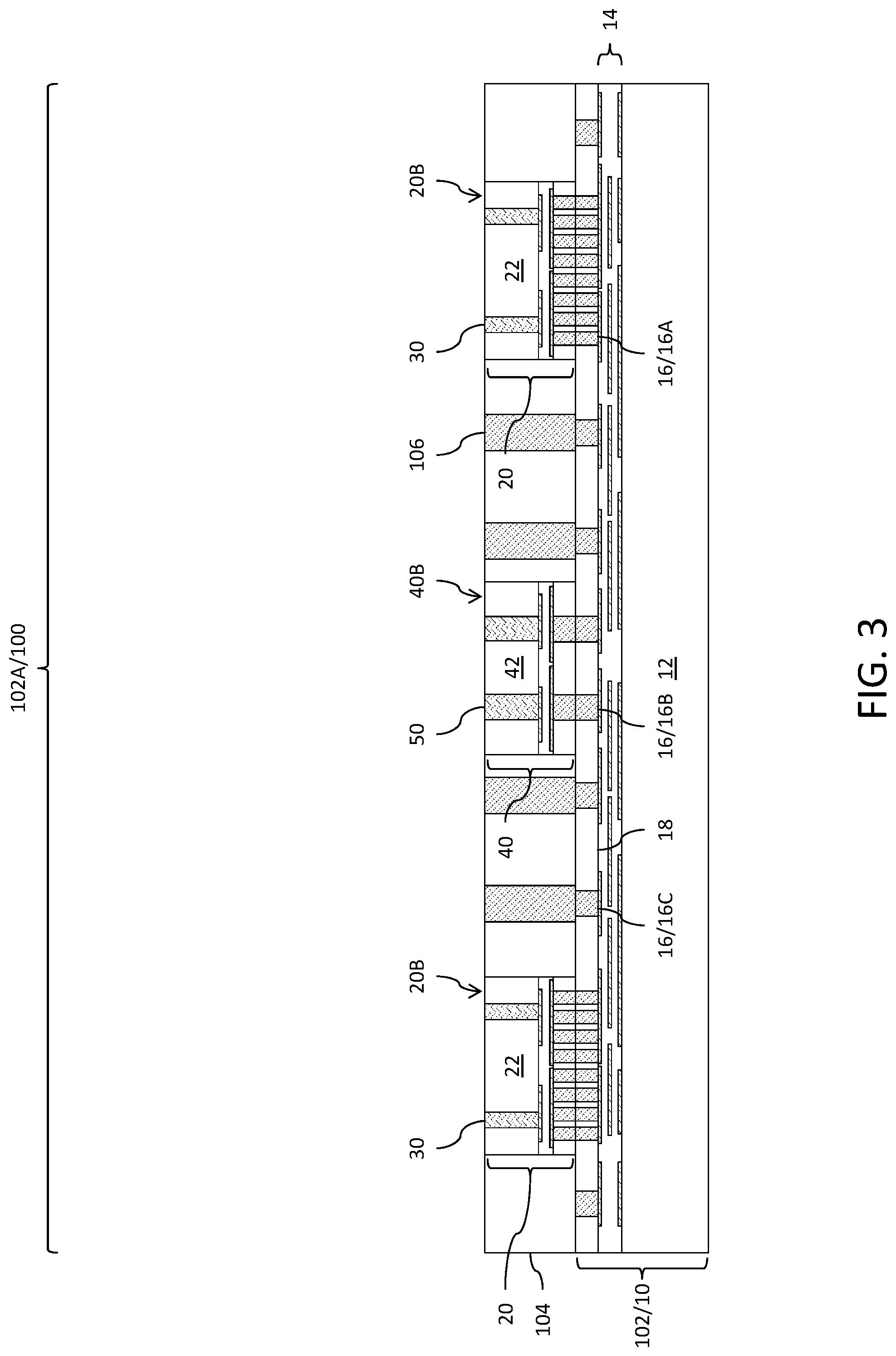 Patent US12315854 Figure 3 – Integrated circuit package and method