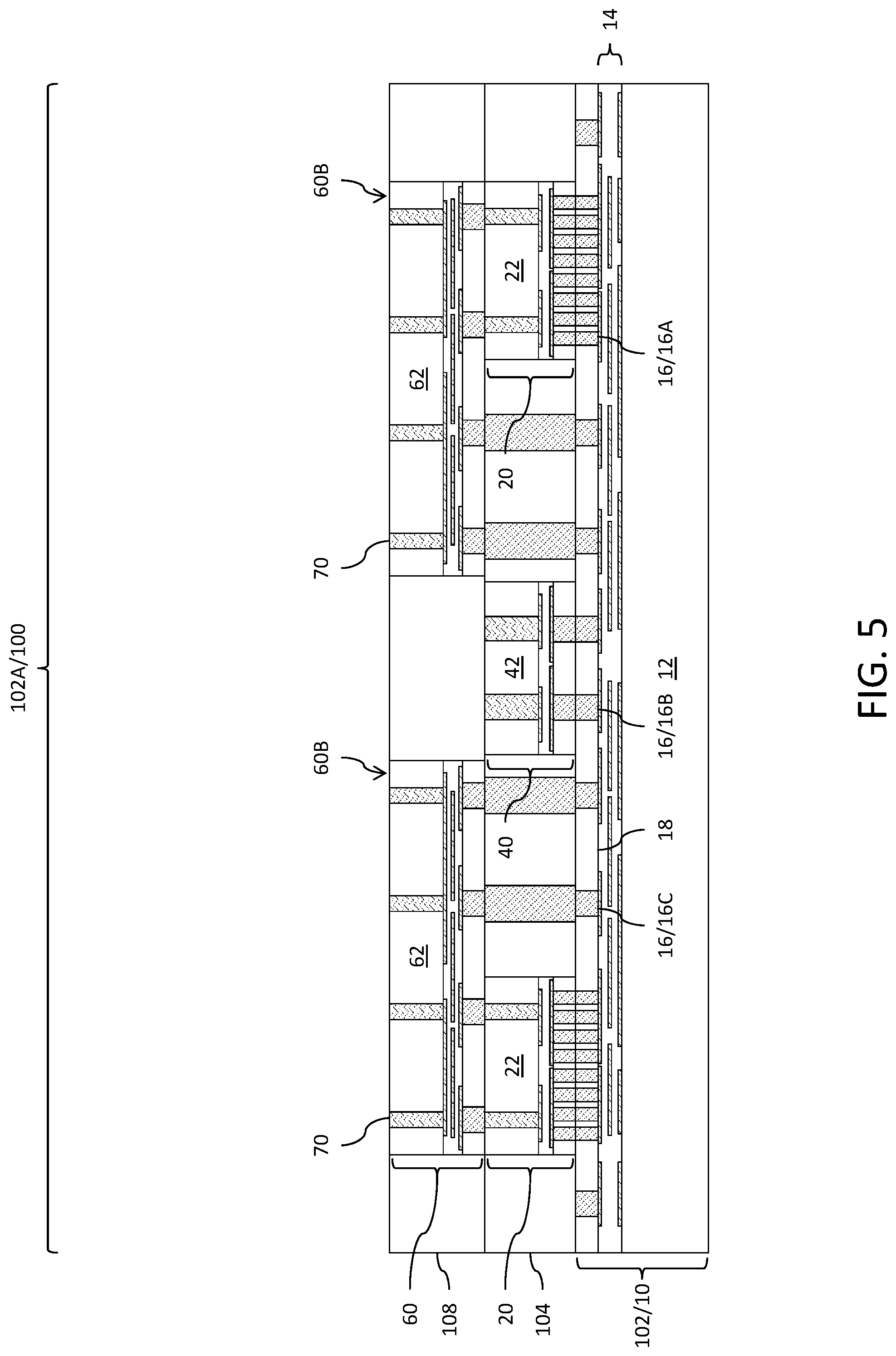 Patent US12315854 Figure 5 – Integrated circuit package and method