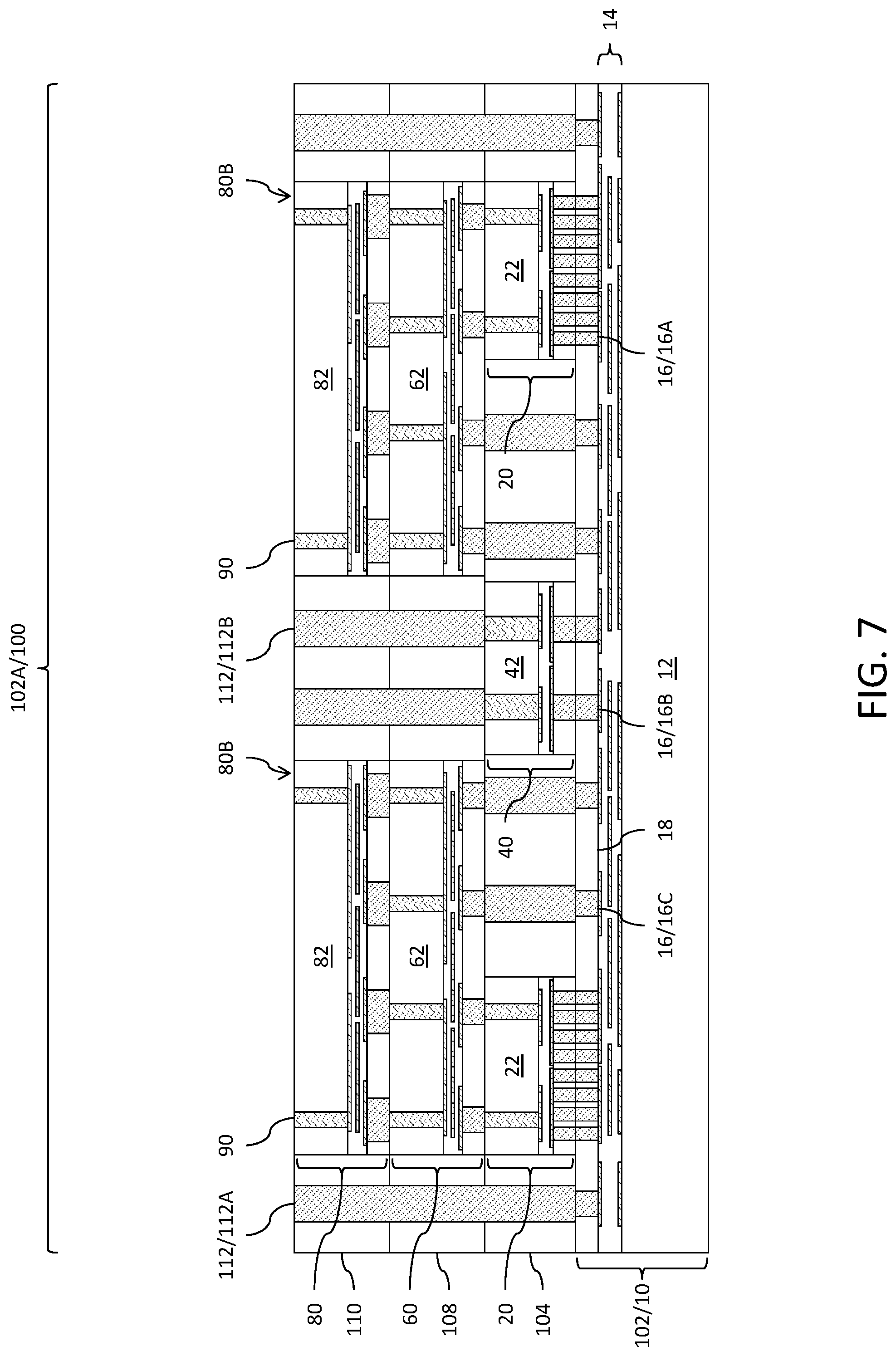 Patent US12315854 Figure 7 – Integrated circuit package and method