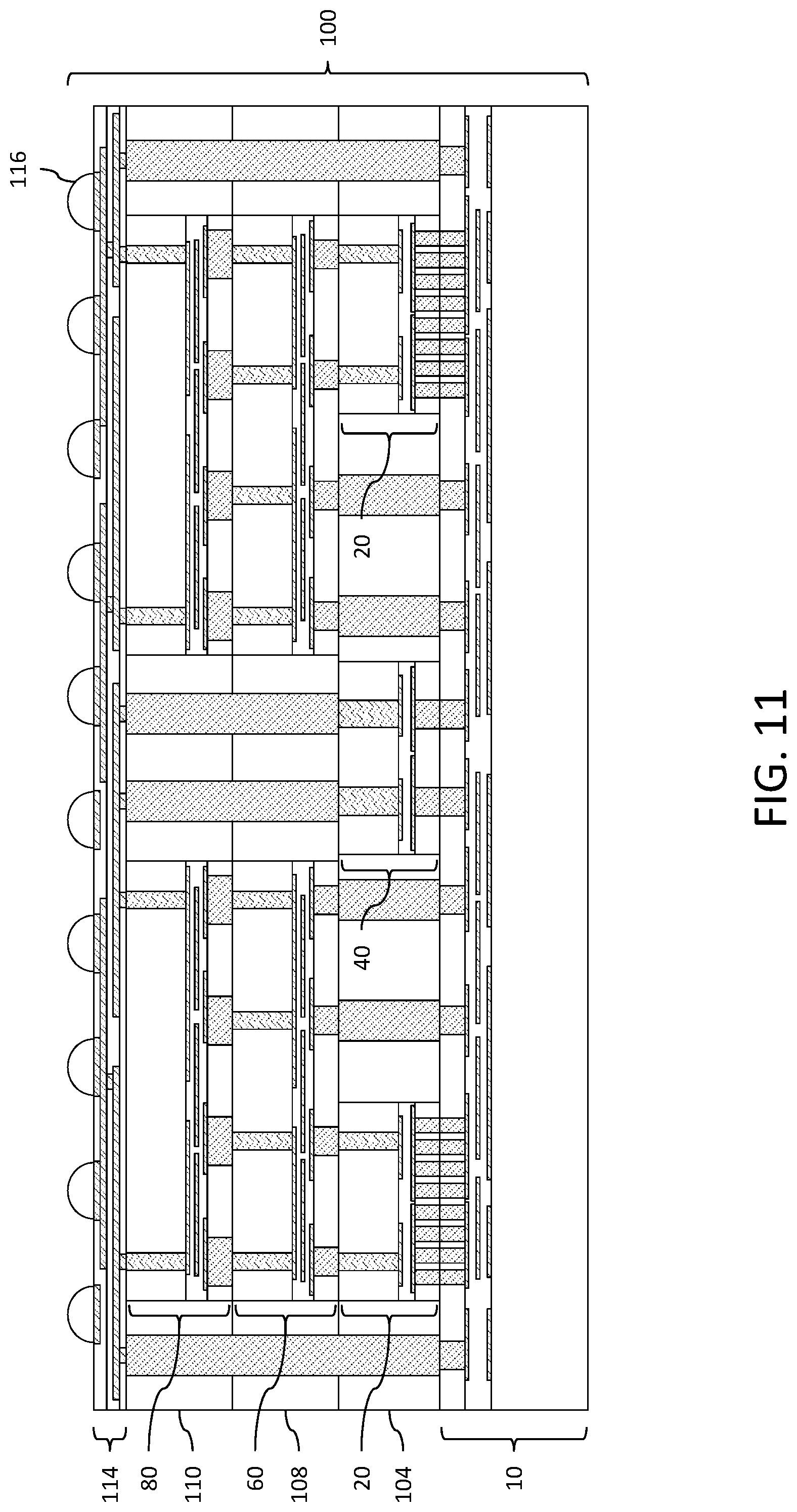 Patent US12315854 Figure 11 – Integrated circuit package and method