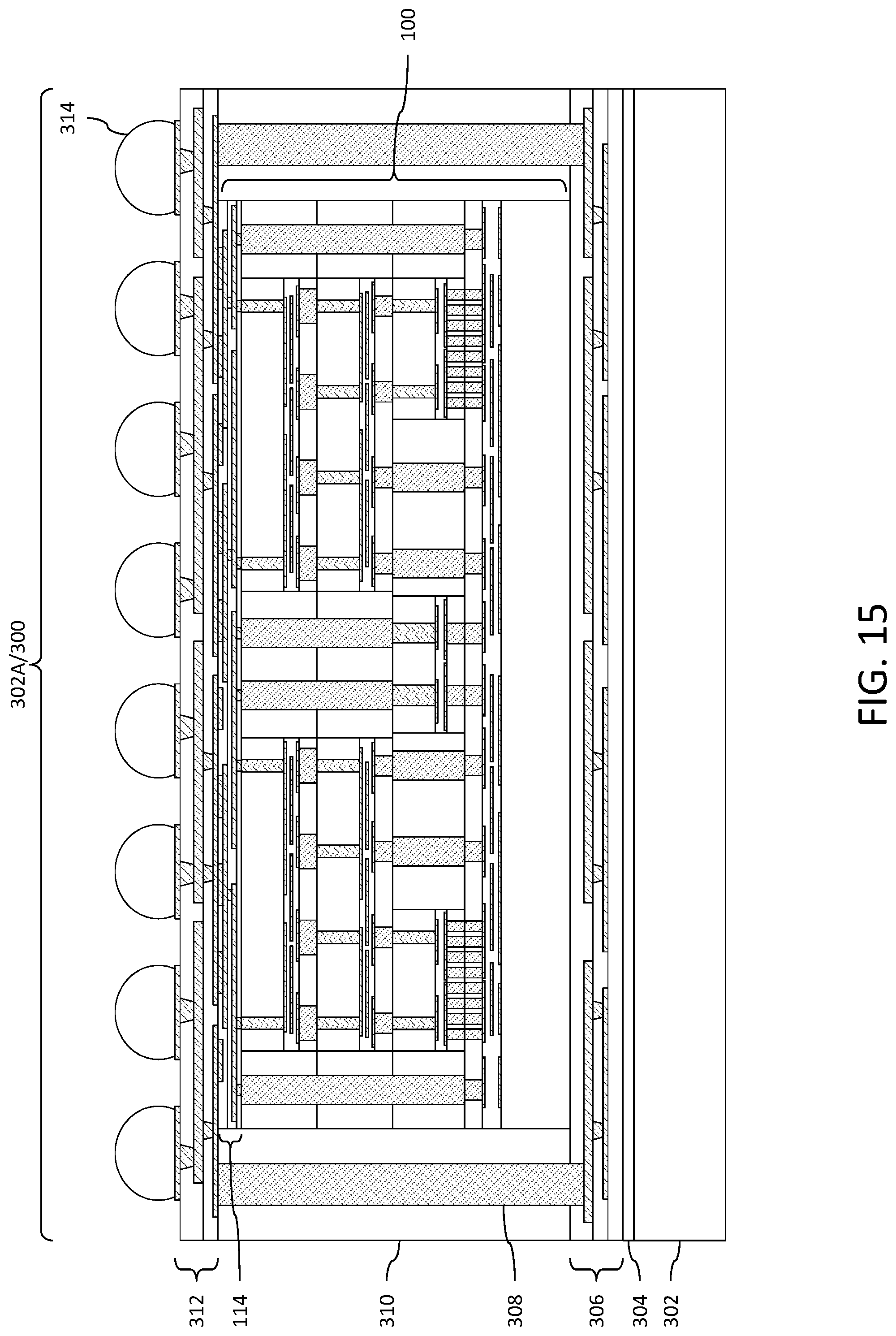 Patent US12315854 Figure 15 – Integrated circuit package and method