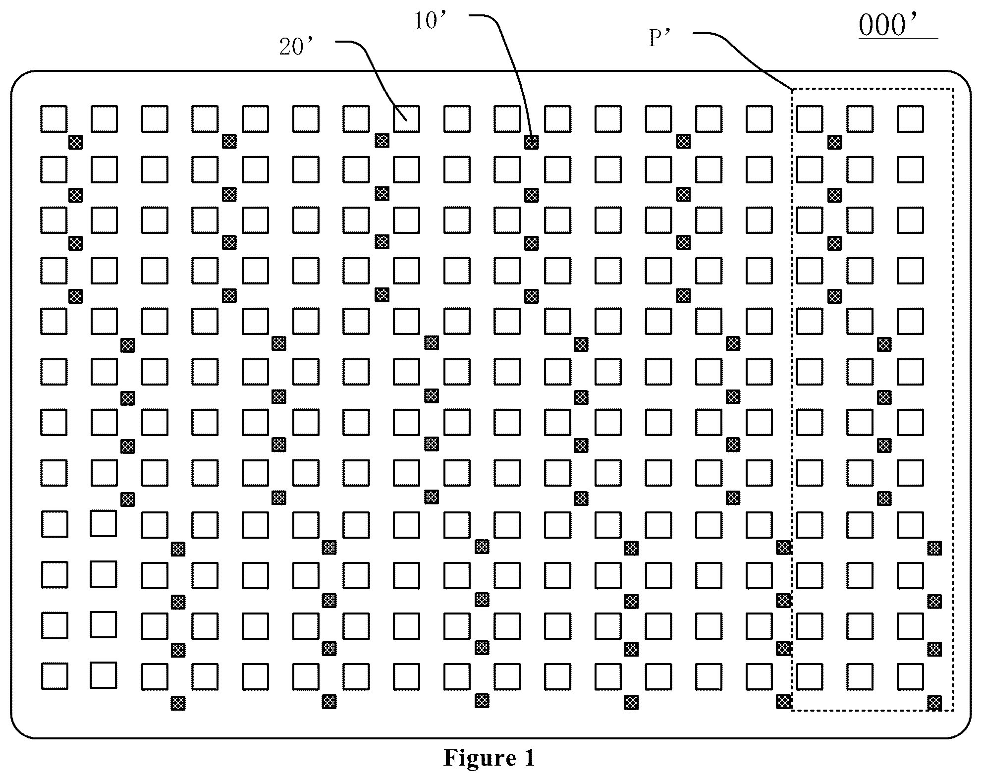 Patent US12315856 Figure 1 – Light-emitting panel and display device