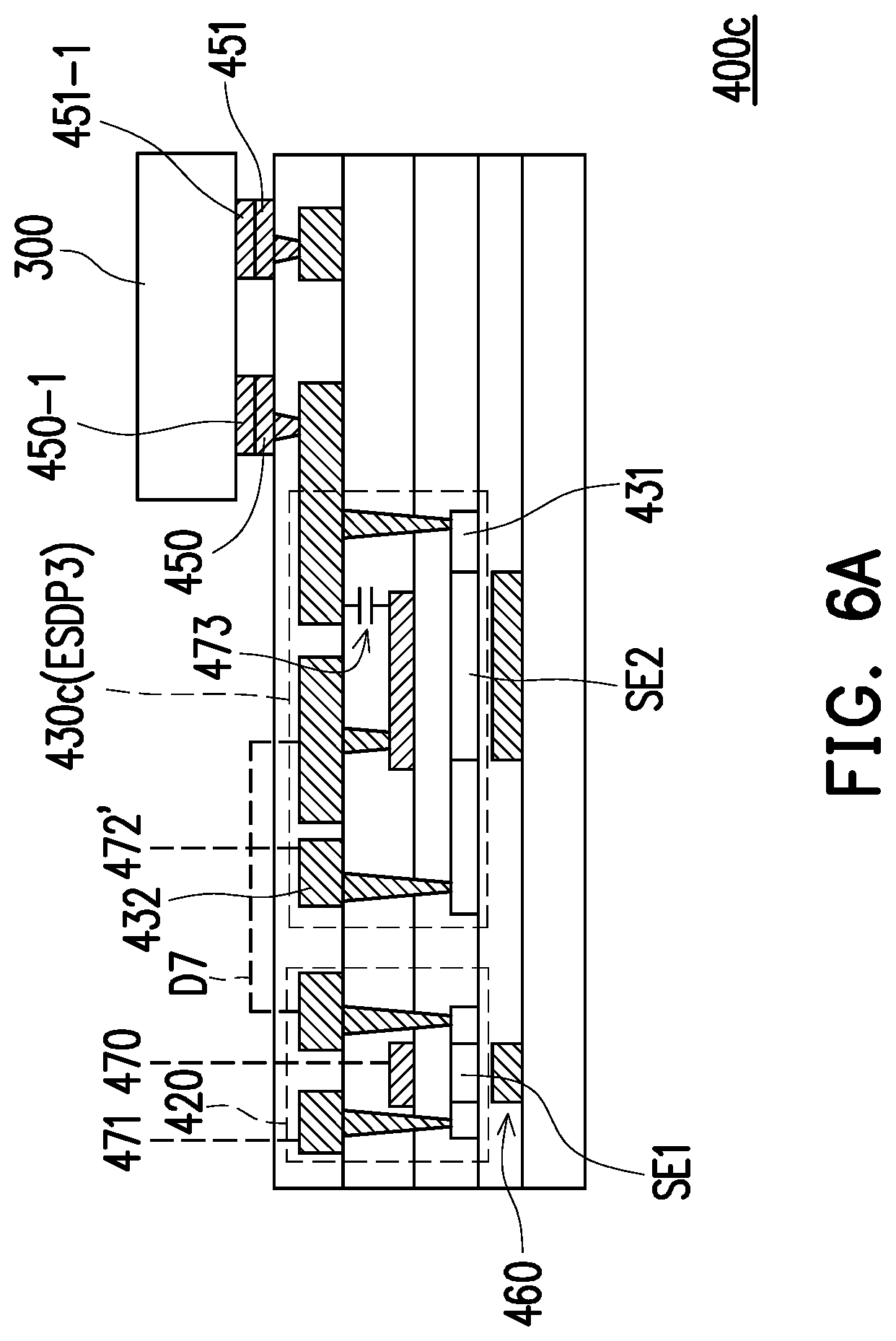 Patent US12315857 Figure 9 – Electronic device comprising an electrostatic discharge protective unit