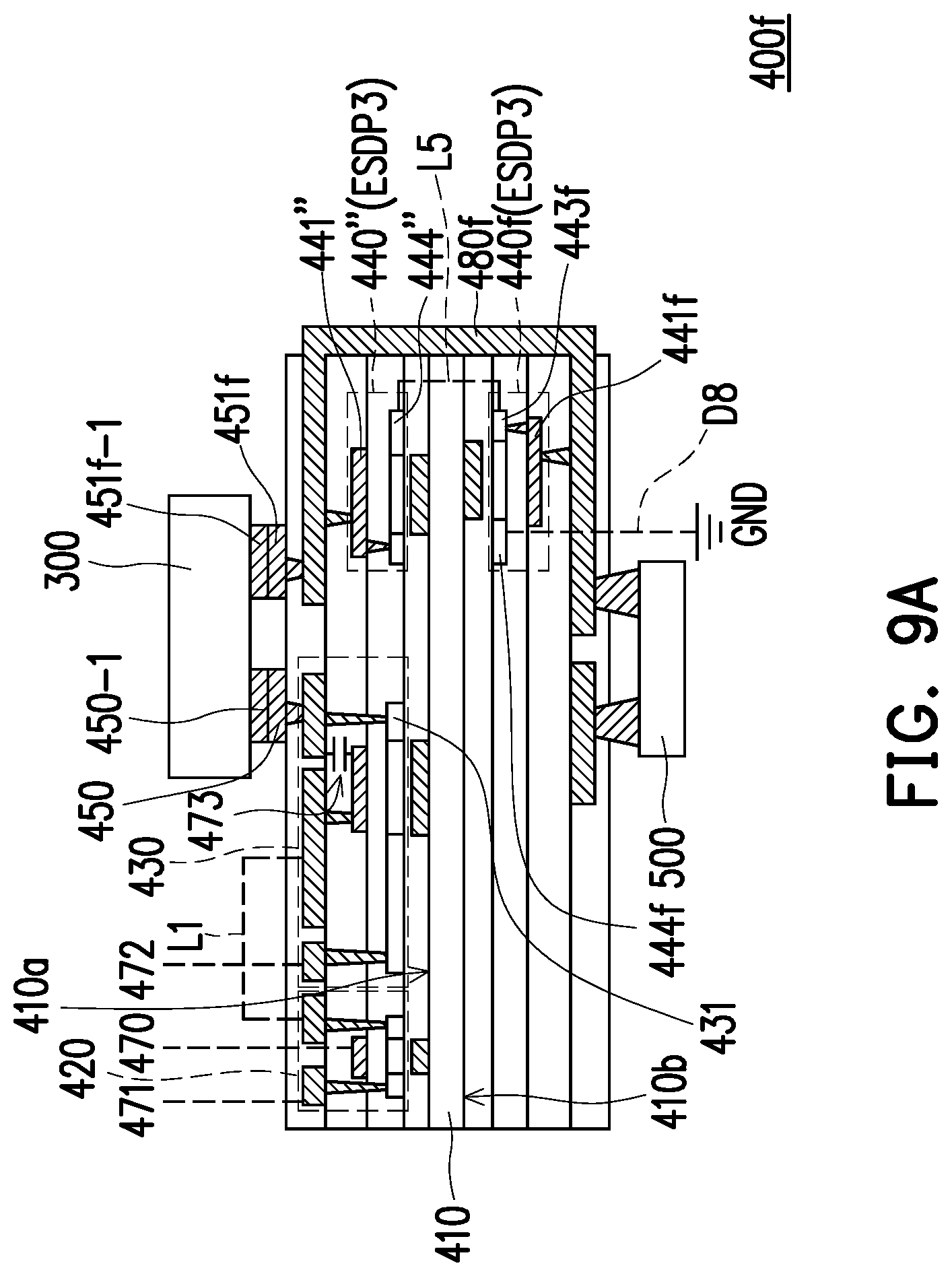 Patent US12315857 Figure 14 – Electronic device comprising an electrostatic discharge protective unit