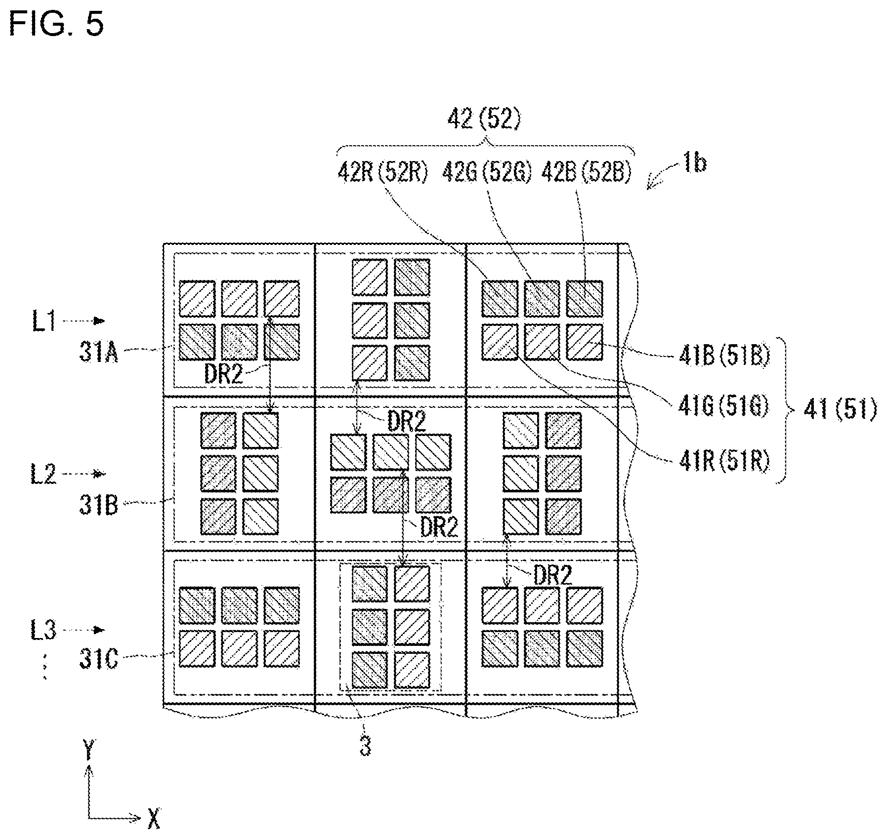 Patent US12315858 Figure 5 – Display device