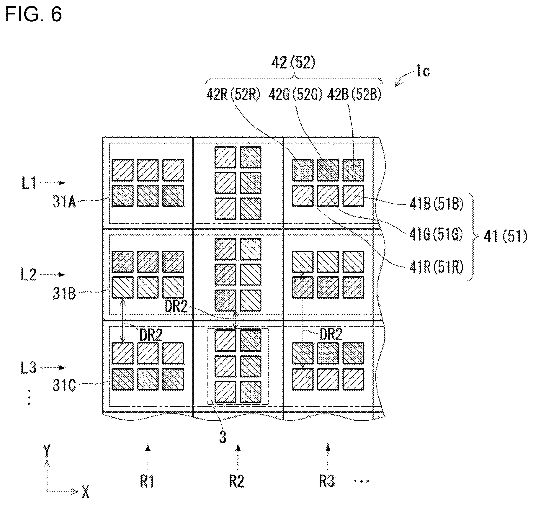 Patent US12315858 Figure 6 – Display device