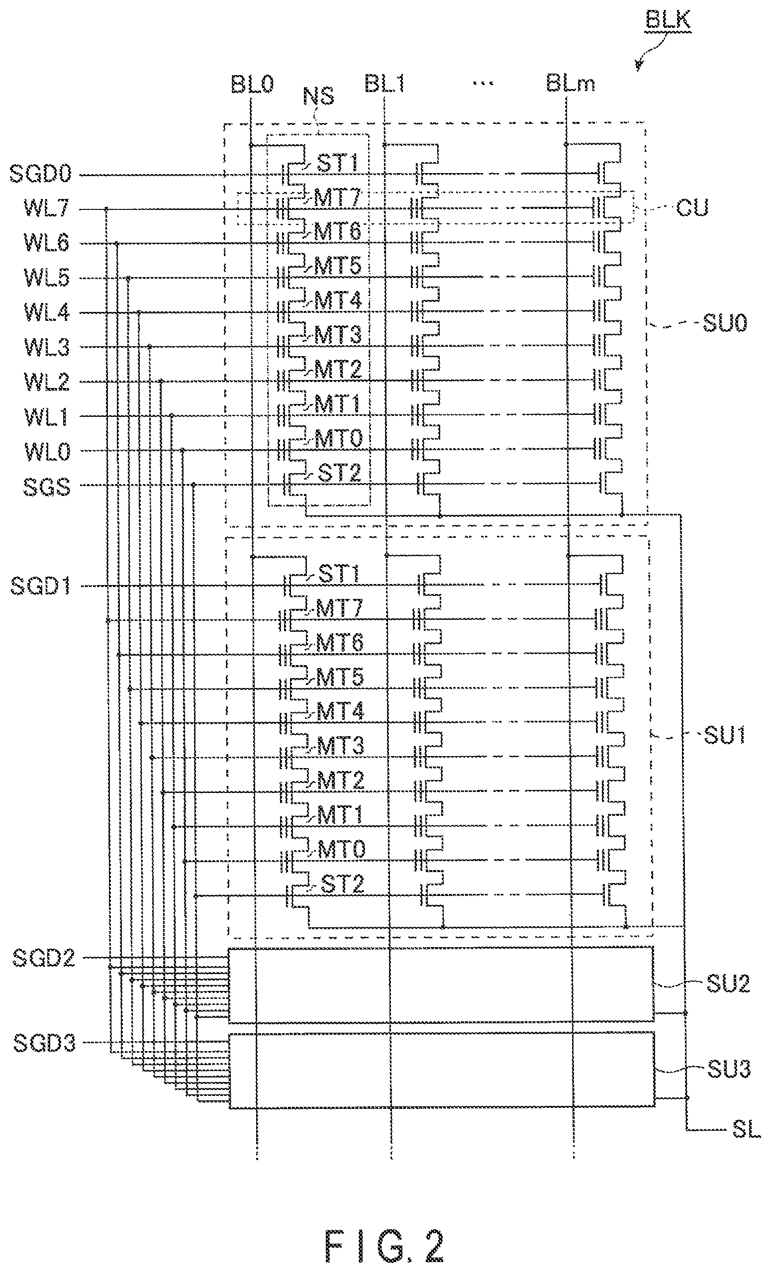 Patent US12315859 Figure 2 – Semiconductor memory device