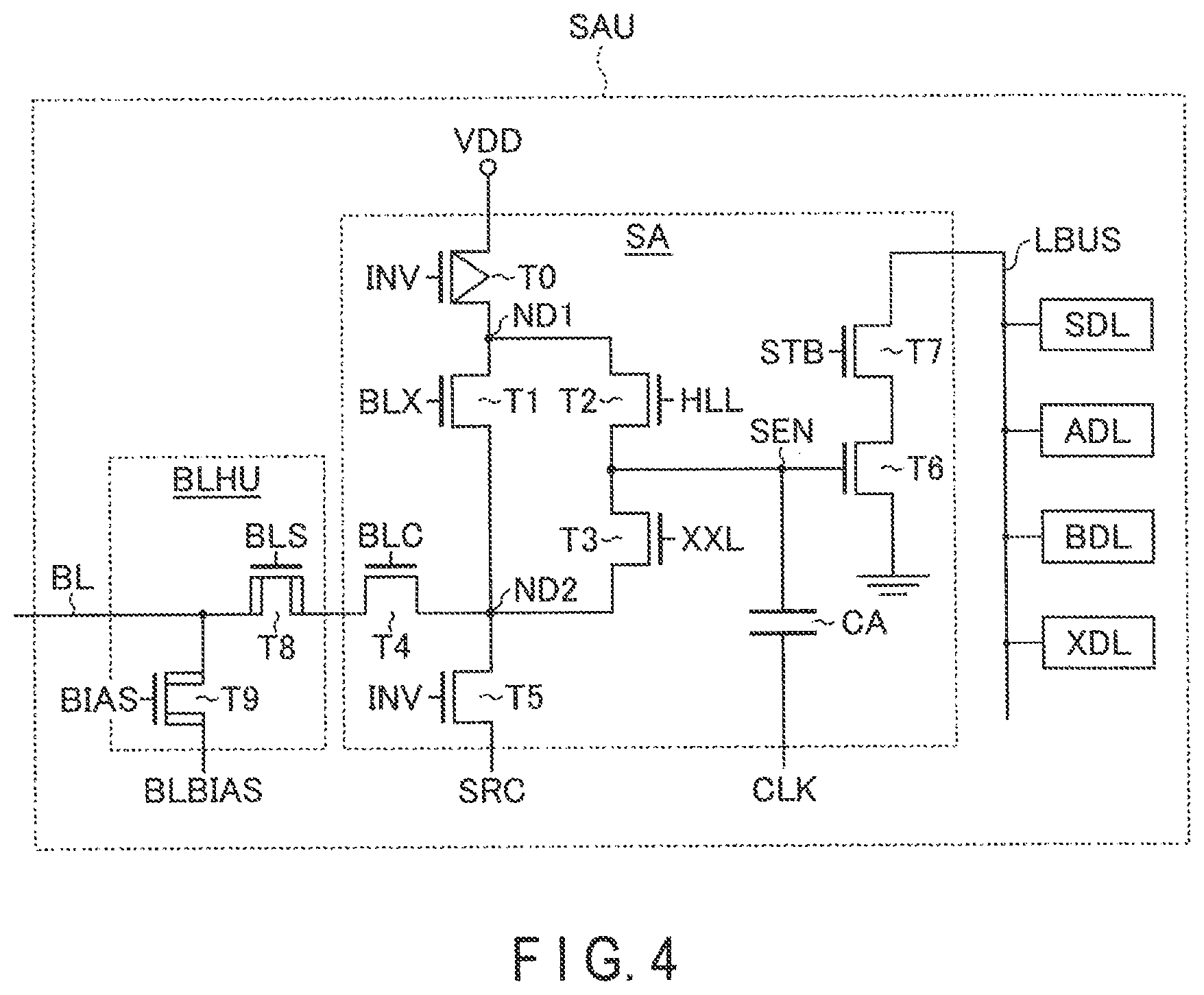 Patent US12315859 Figure 4 – Semiconductor memory device