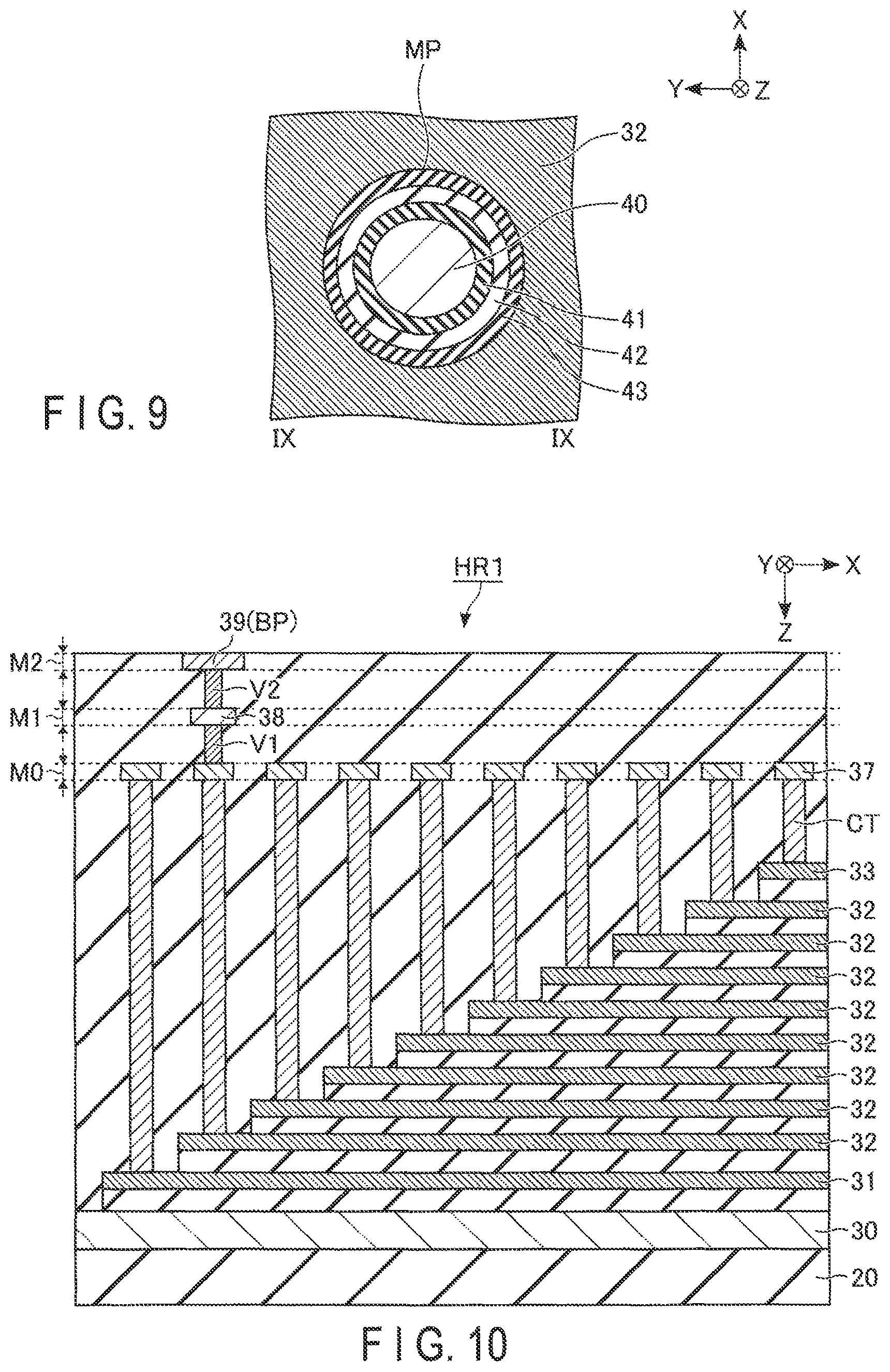 Patent US12315859 Figure 9 – Semiconductor memory device