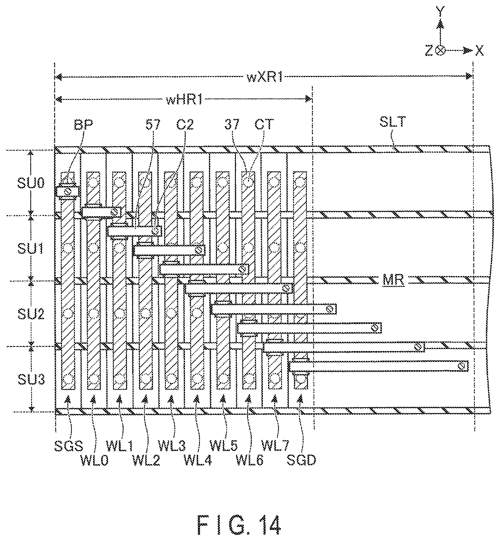 Patent US12315859 Figure 13 – Semiconductor memory device