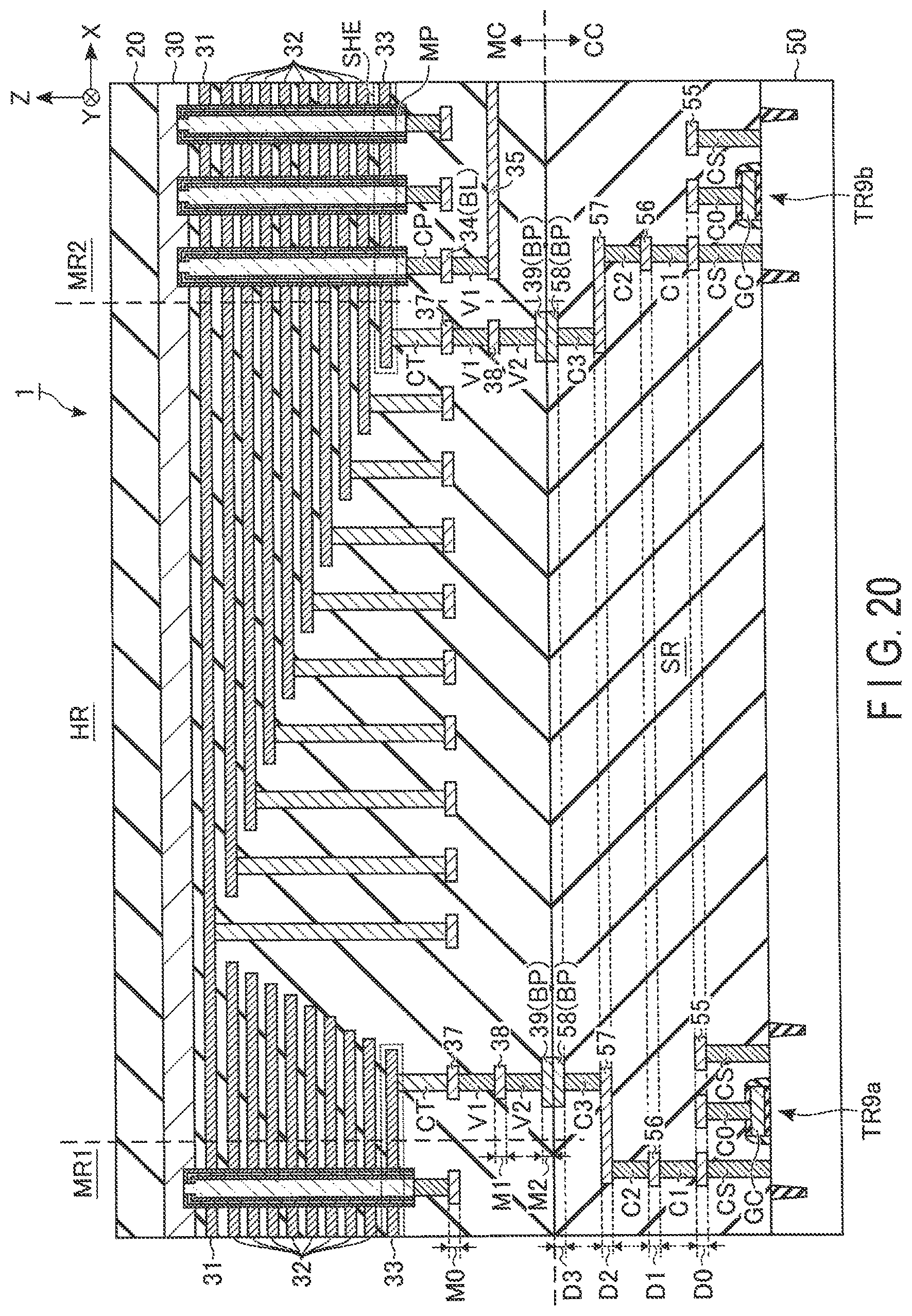 Patent US12315859 Figure 18 – Semiconductor memory device