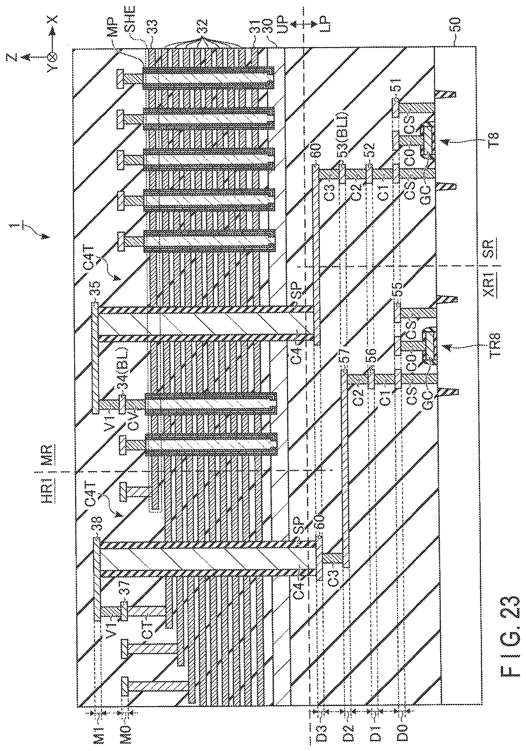 Patent US12315859 Figure 20 – Semiconductor memory device