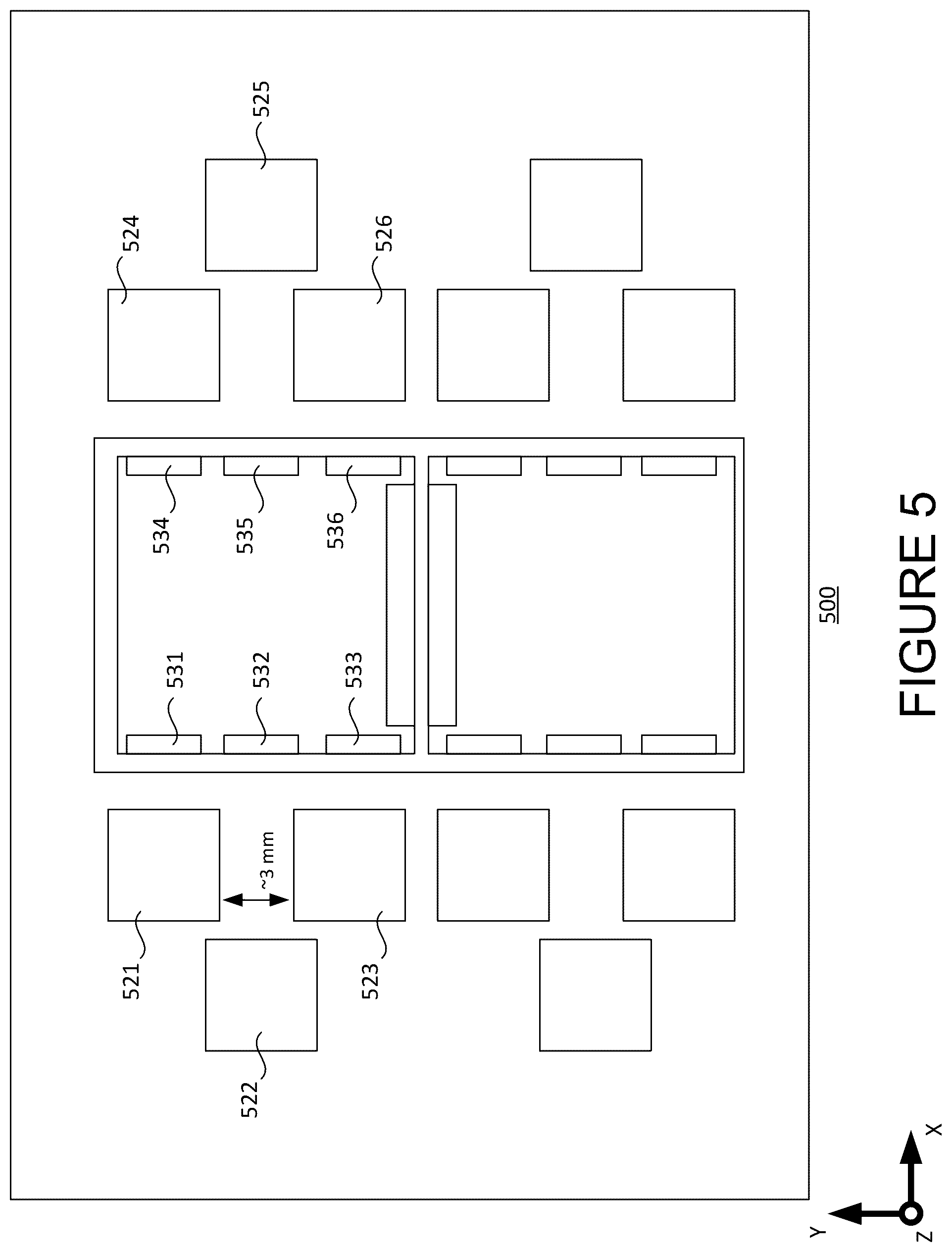 Patent US12315860 Figure 5 – Integrated circuit package for high bandwidth memory