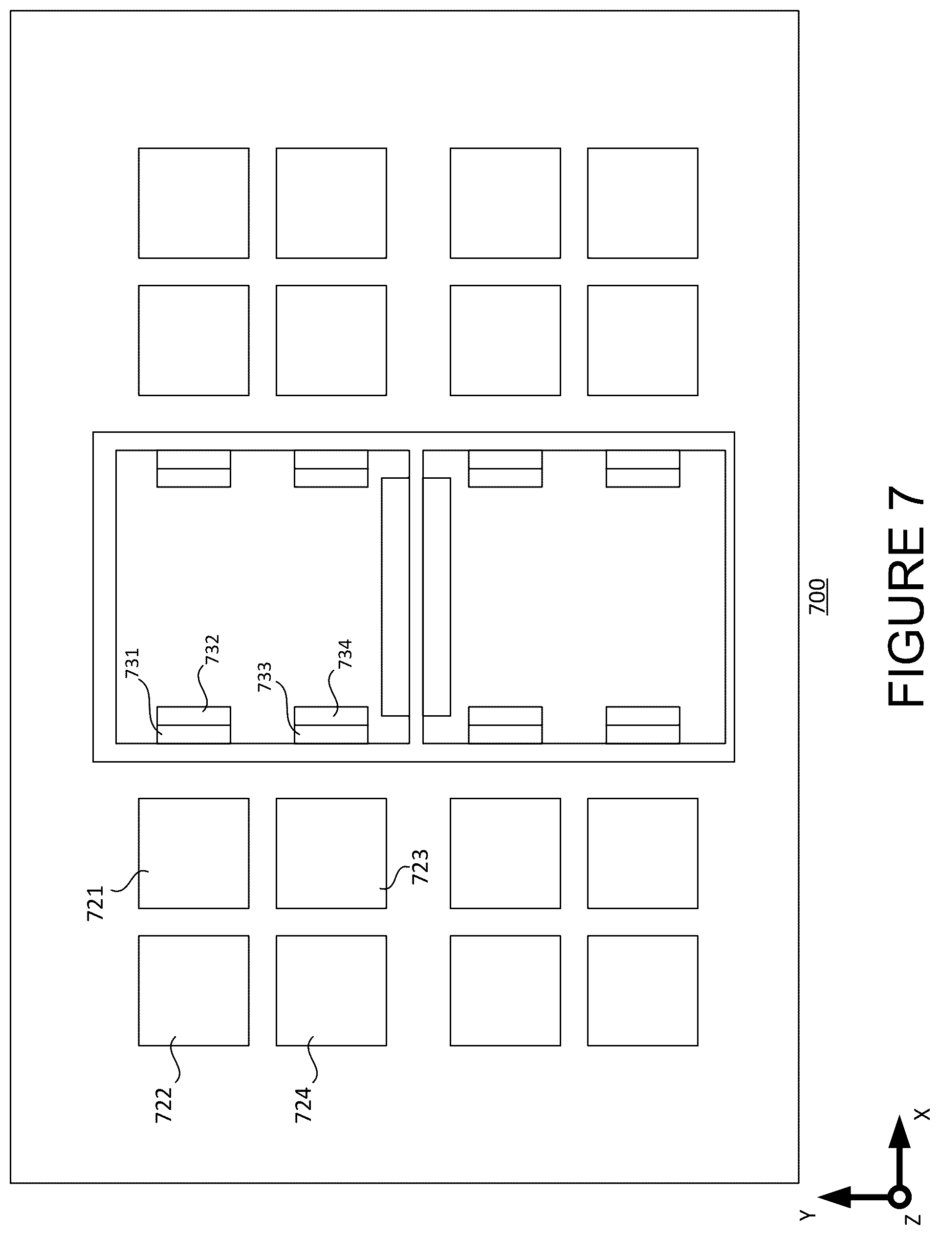 Patent US12315860 Figure 7 – Integrated circuit package for high bandwidth memory