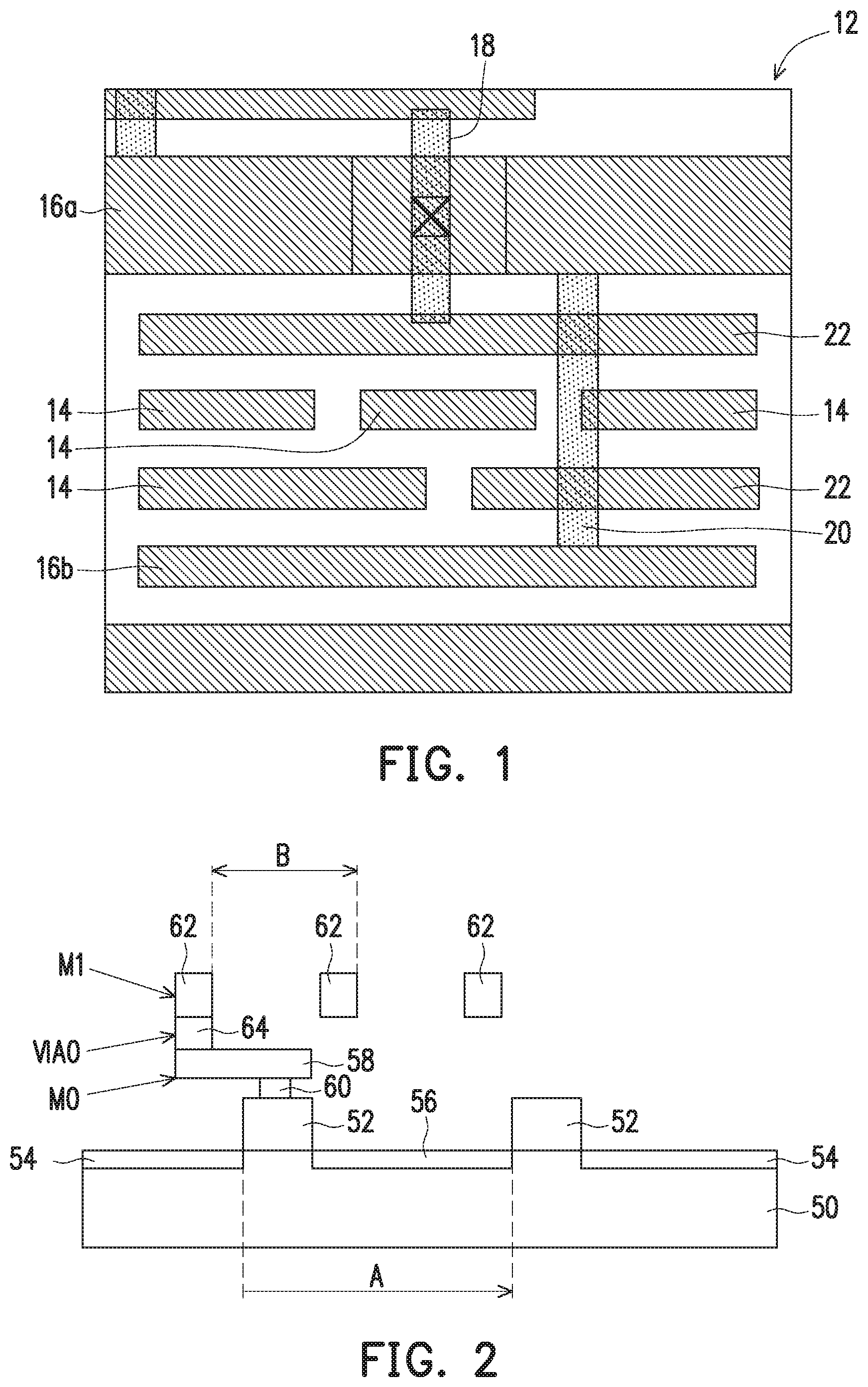Patent US12315862 — Integrated circuit device with improved layout — Figure 1