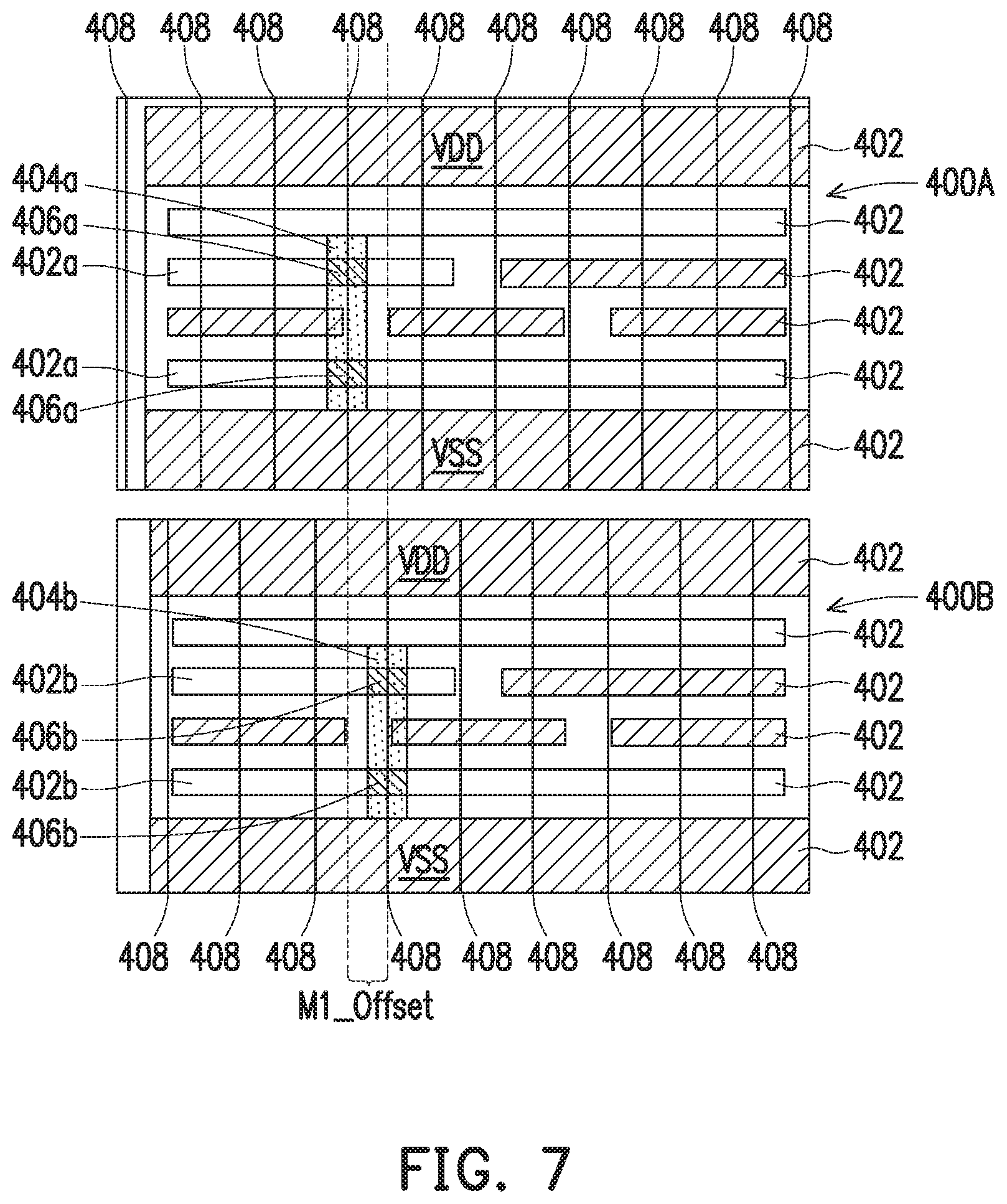 Patent US12315862 Figure 5 – Integrated circuit device with improved layout