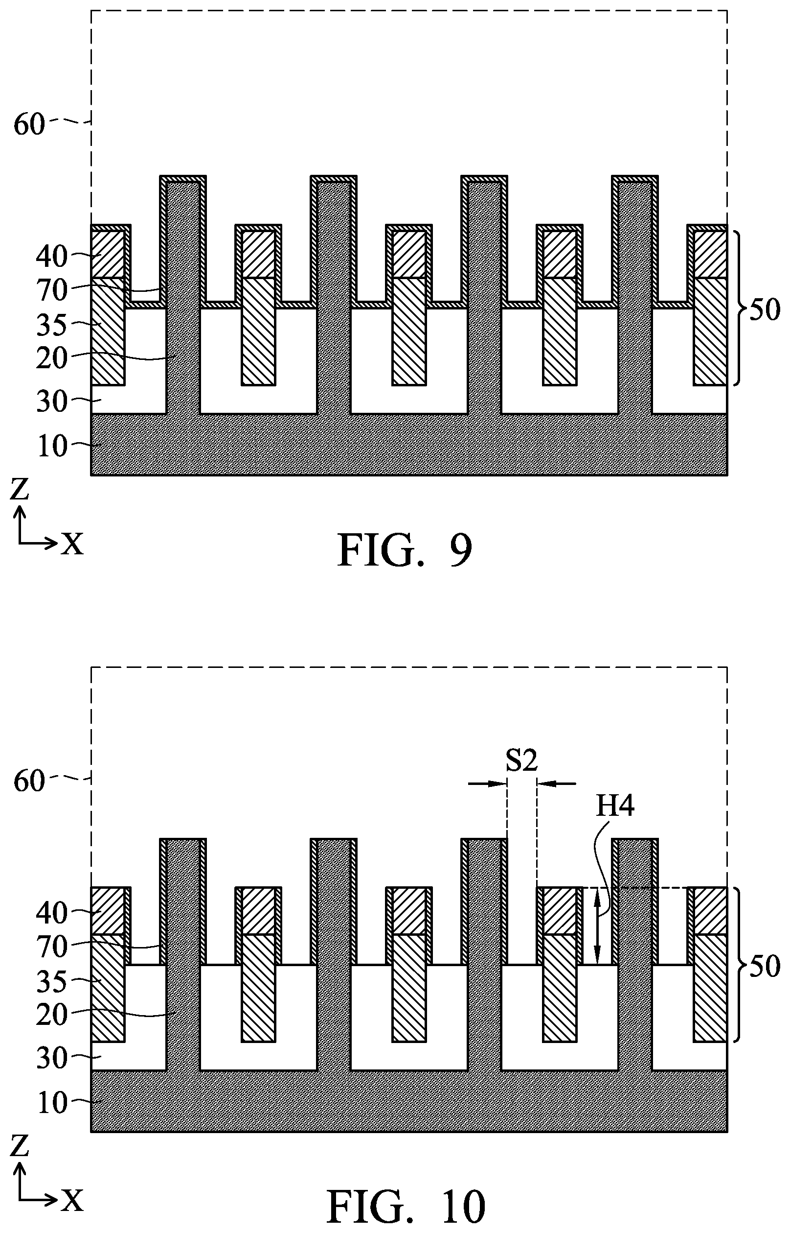 Patent US12315864 Figure 7 – Method of manufacturing a semiconductor device and a semiconductor device