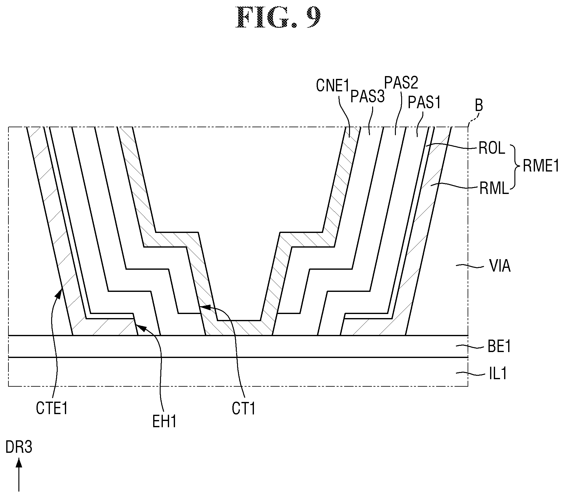 Patent US12315866 Figure 9 – Display device