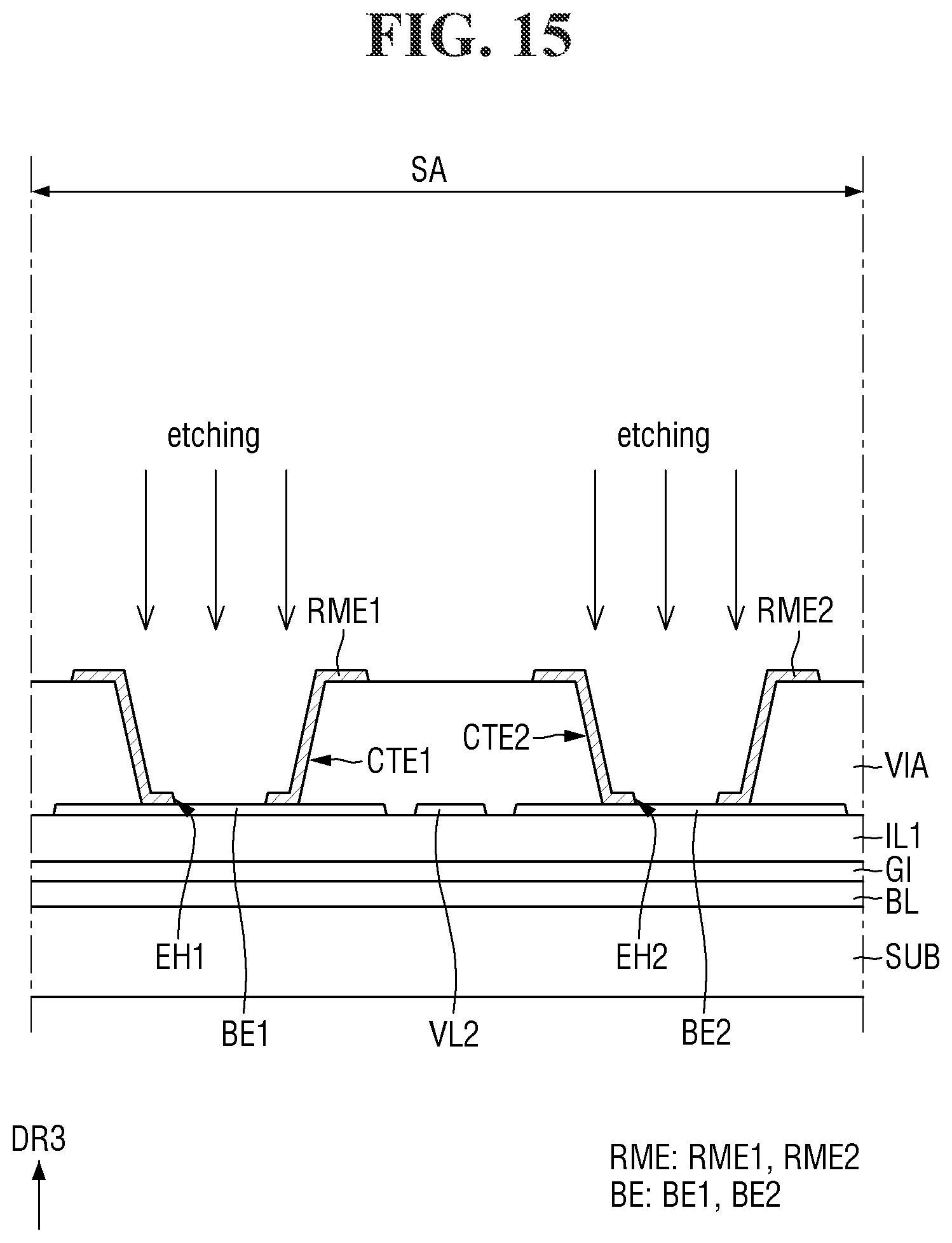 Patent US12315866 Figure 15 – Display device