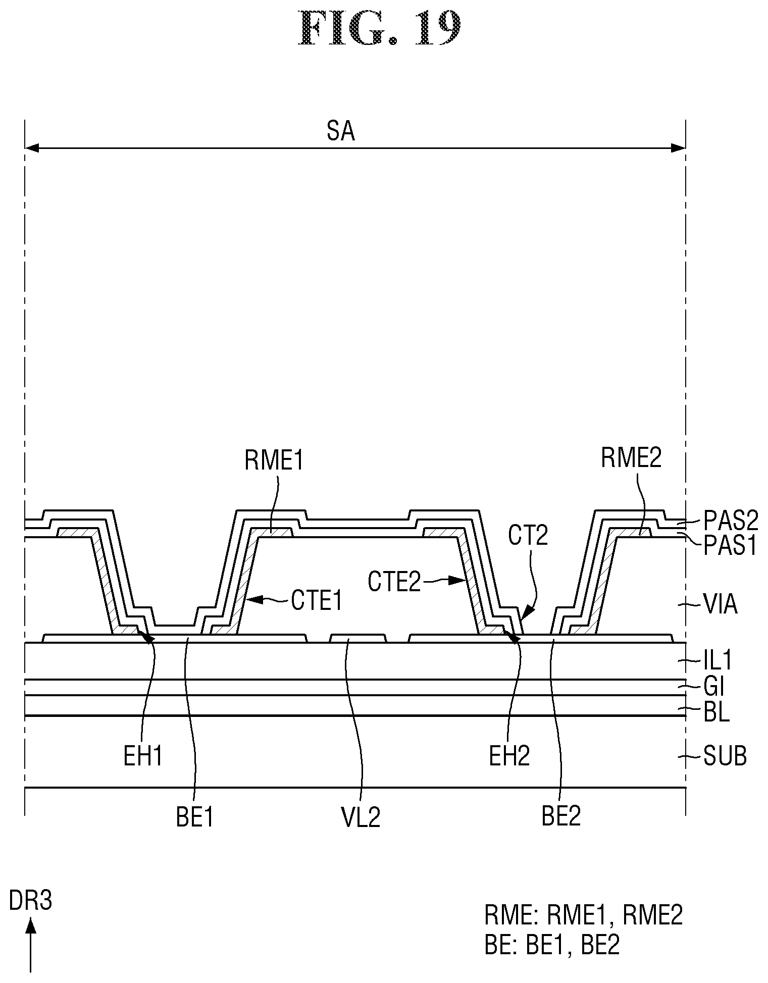 Patent US12315866 Figure 19 – Display device